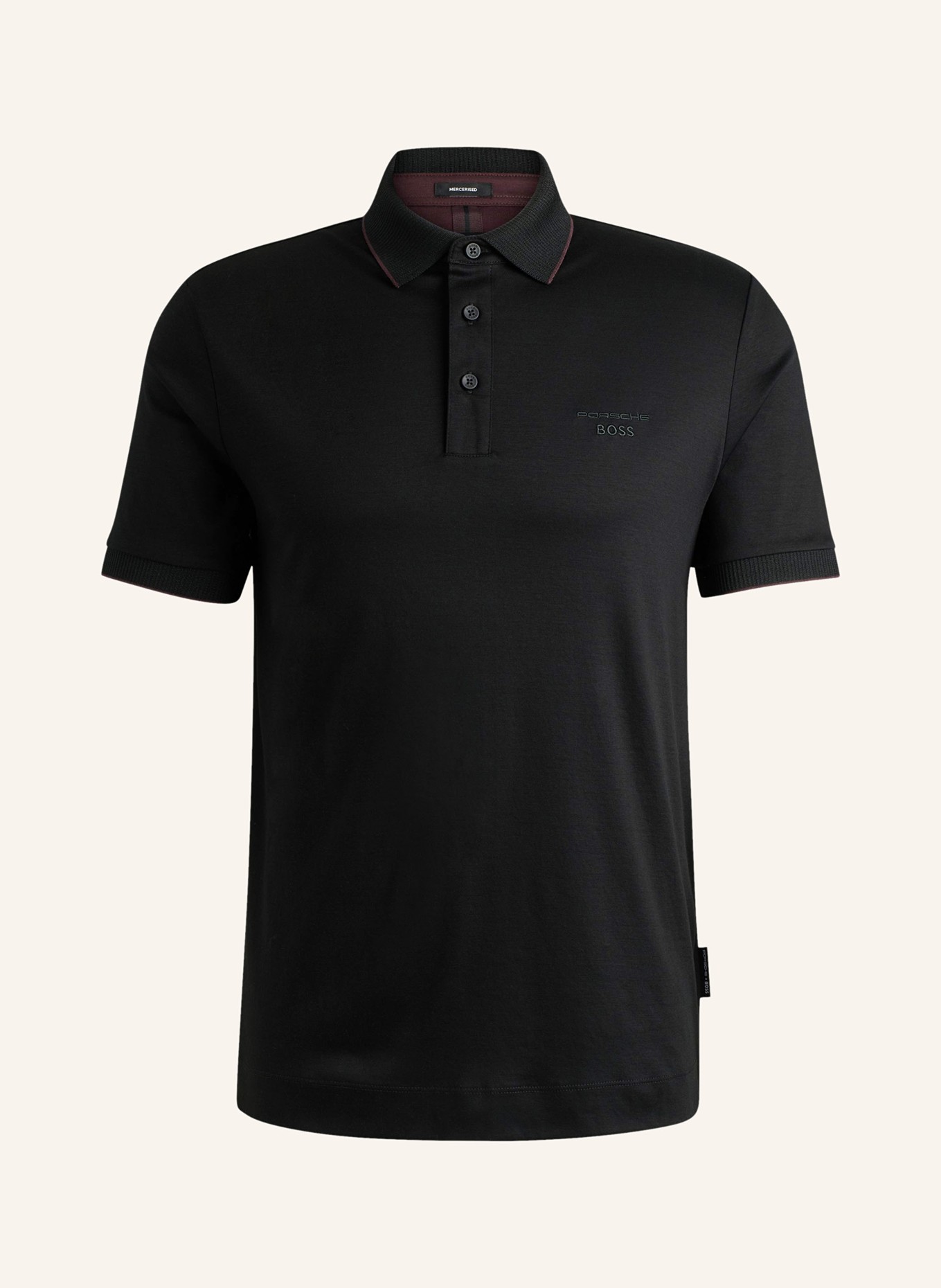 BOSS Jersey-Poloshirt PROUT, Farbe: SCHWARZ (Bild 1)