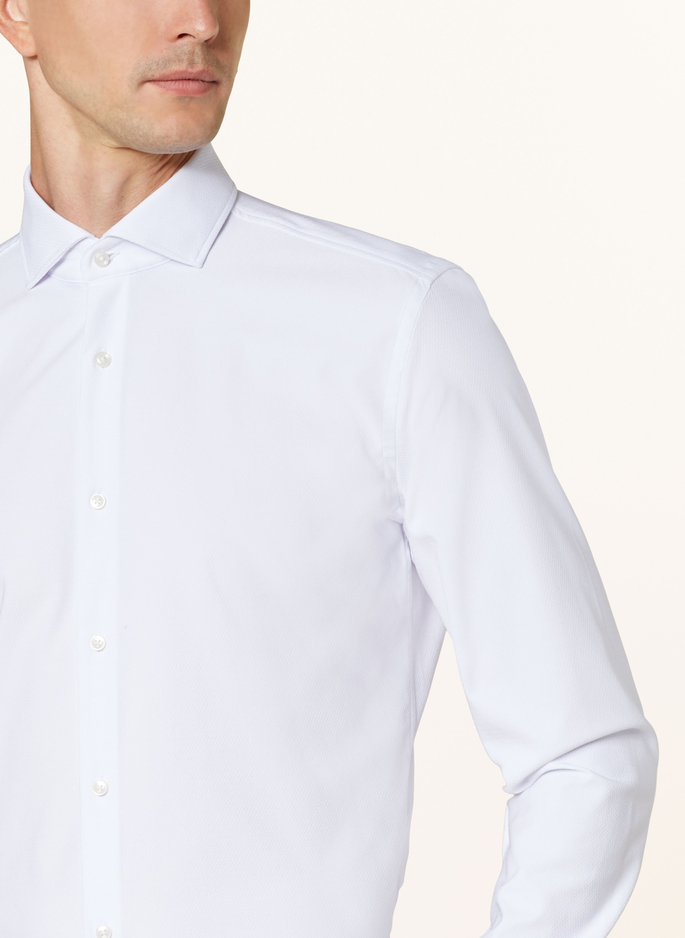 BOSS Shirt HANK slim fit, Color: WHITE (Image 4)