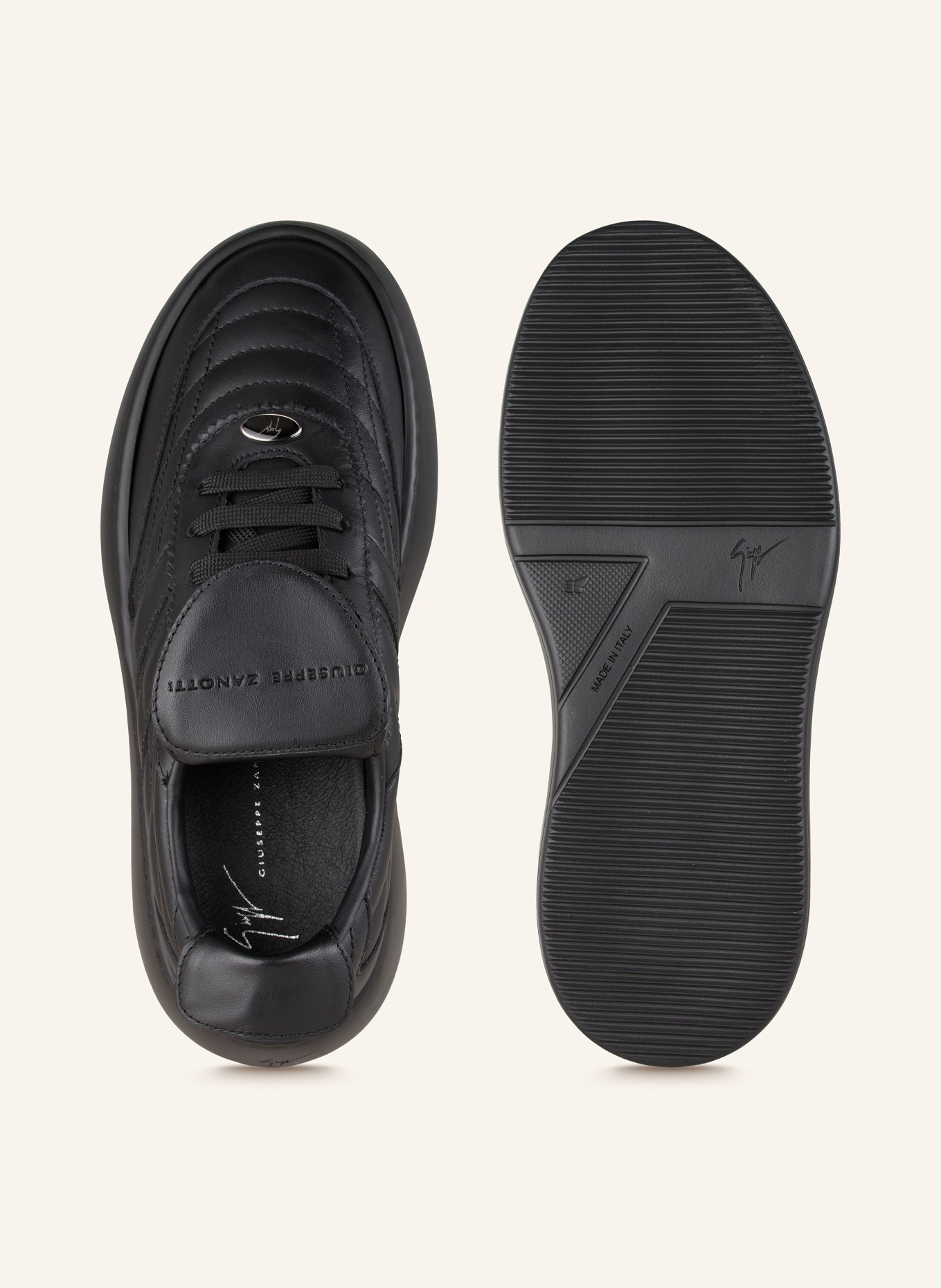 GIUSEPPE ZANOTTI DESIGN Sneaker GZ LEAGUE MAXI: SCHWARZ