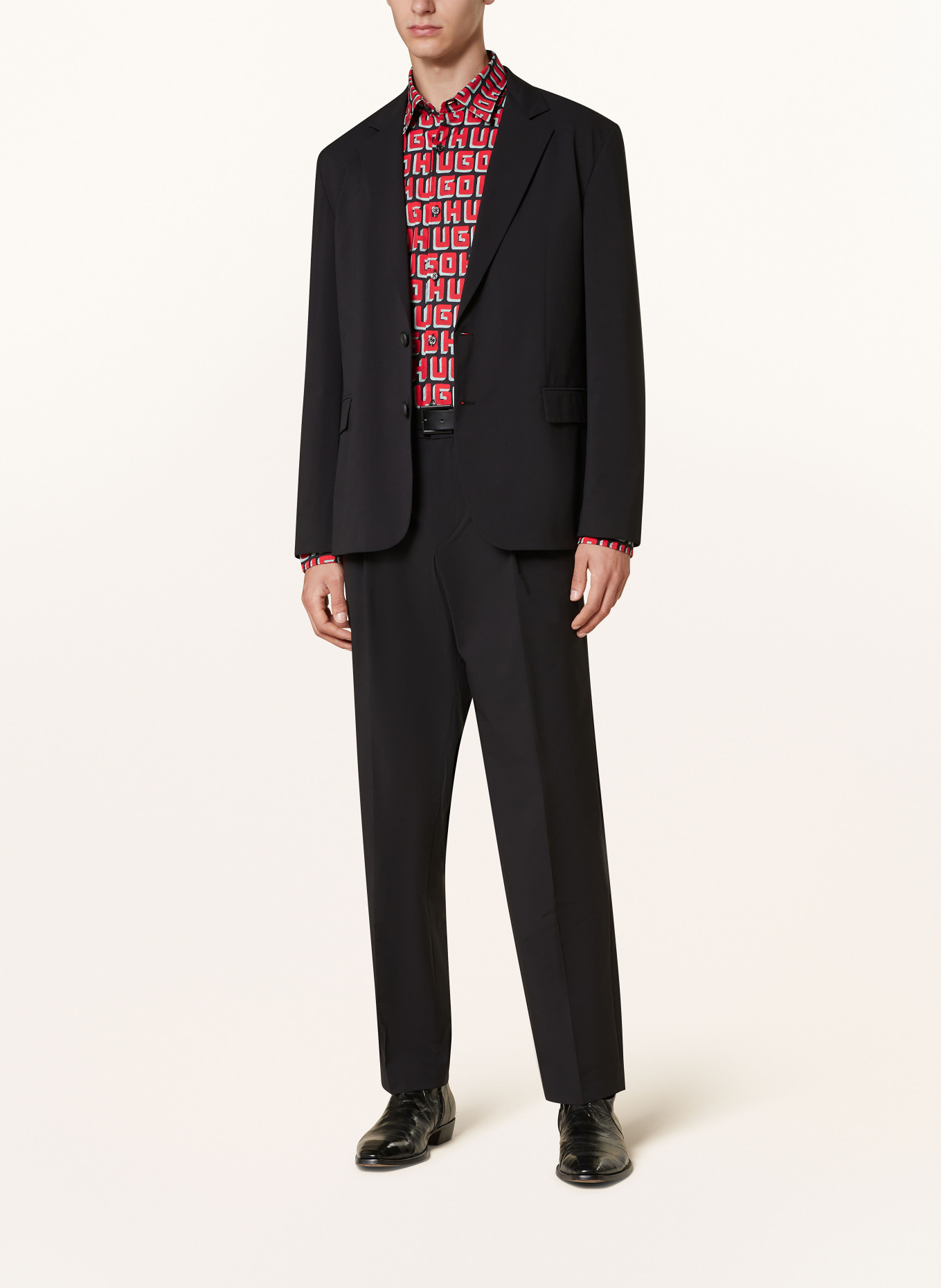 HUGO Suit HU/GO243X slim fit: BLACK