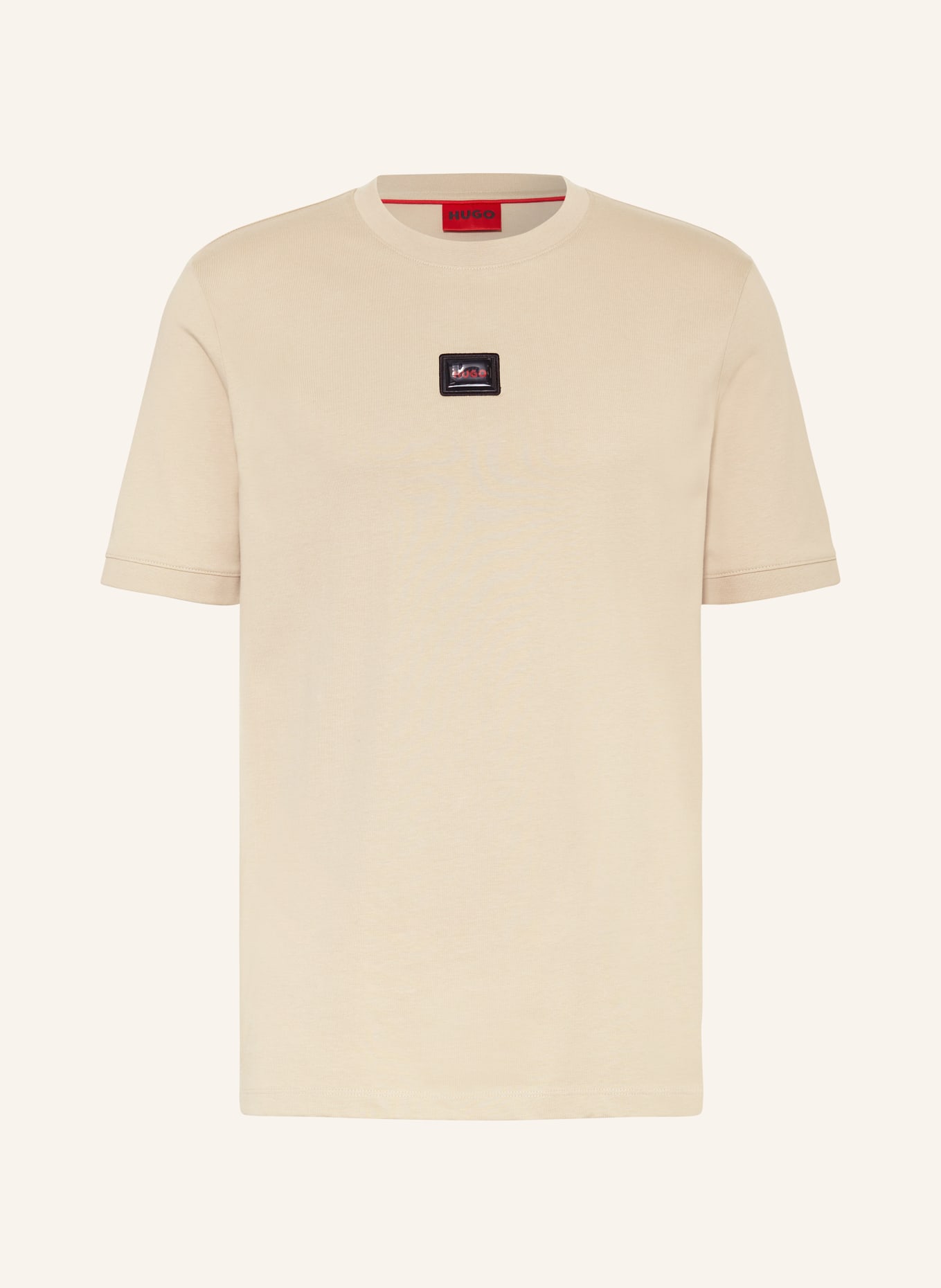 HUGO T-Shirt DIRAGOLINO, Farbe: BEIGE (Bild 1)