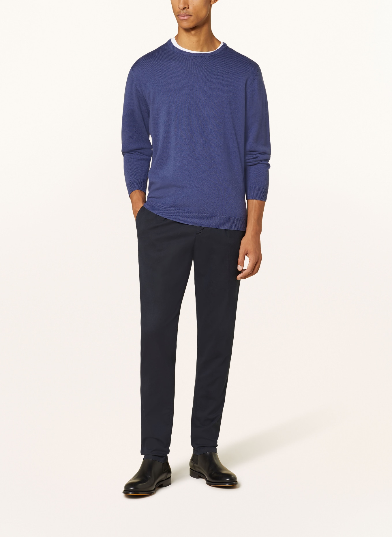 STROKESMAN'S Pullover: BLAU