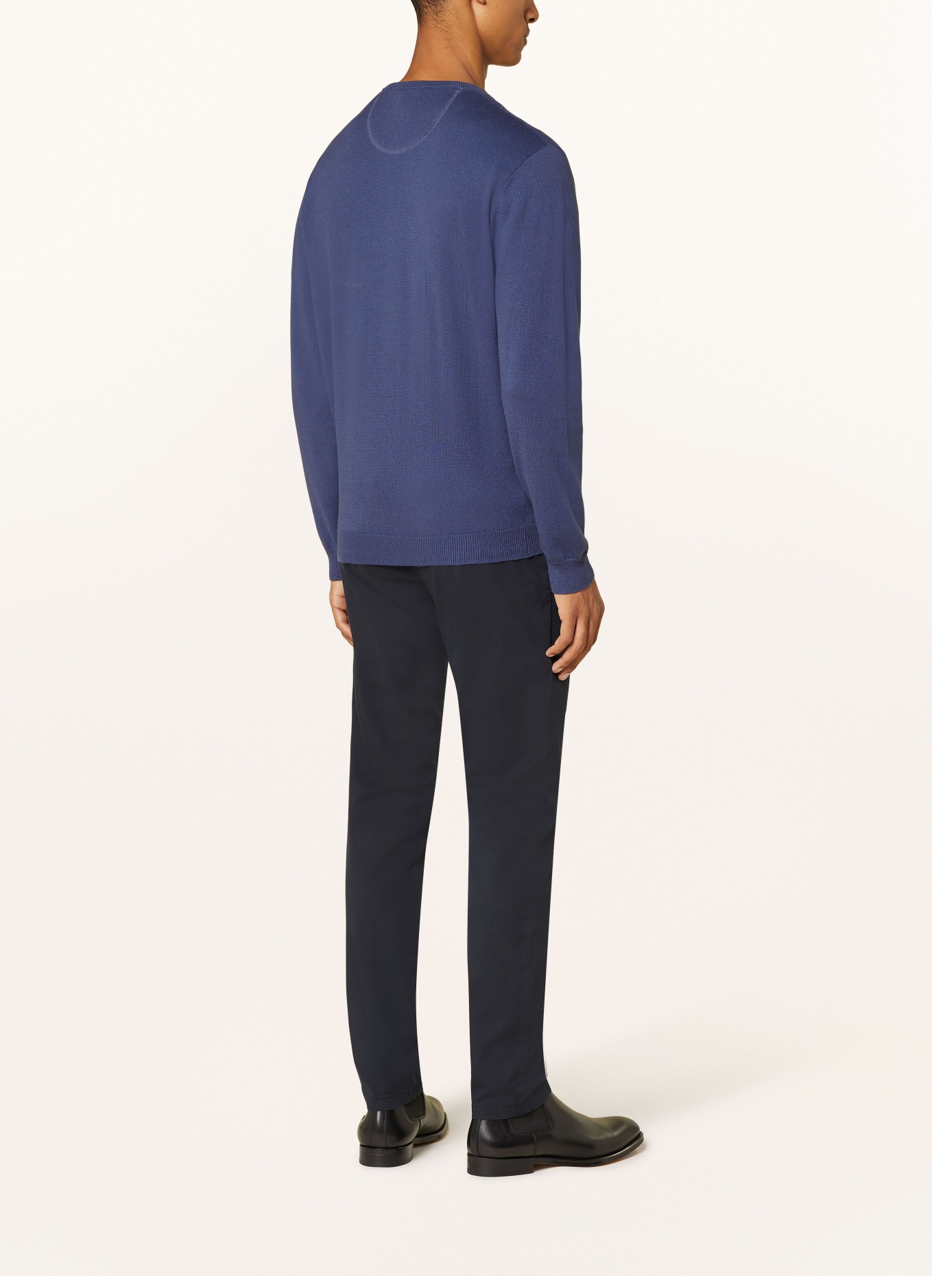 STROKESMAN'S Pullover: BLAU