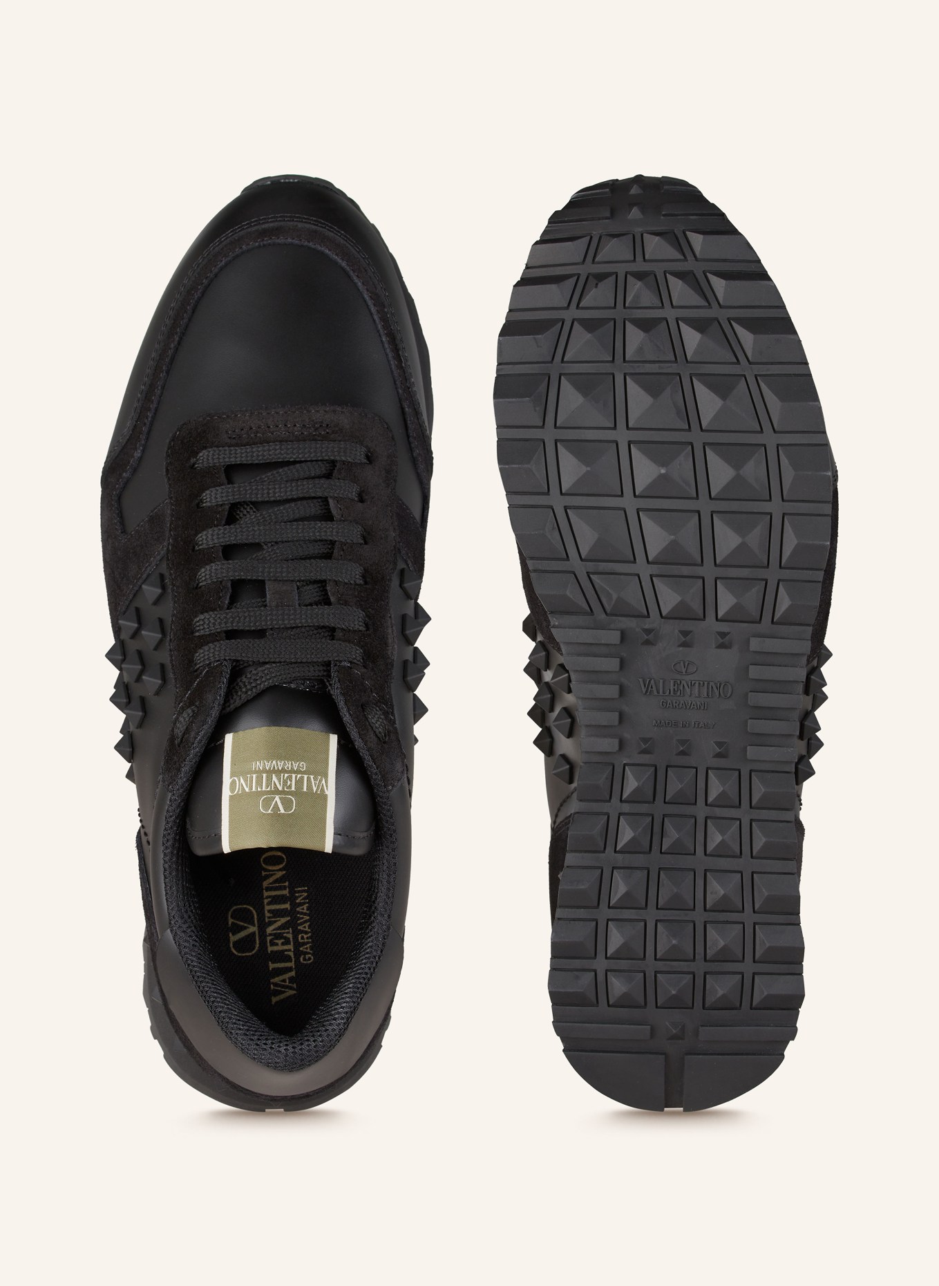 VALENTINO GARAVANI Sneaker ROCKSTUD in schwarz