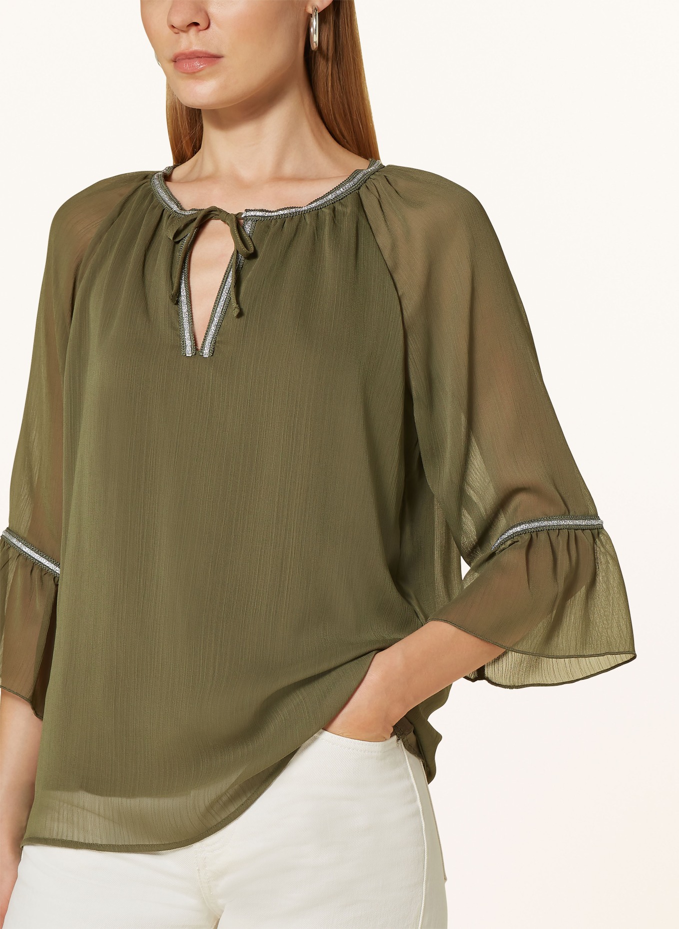 CARTOON Halenka s 3/4 rukávem: OLIVOVÁ