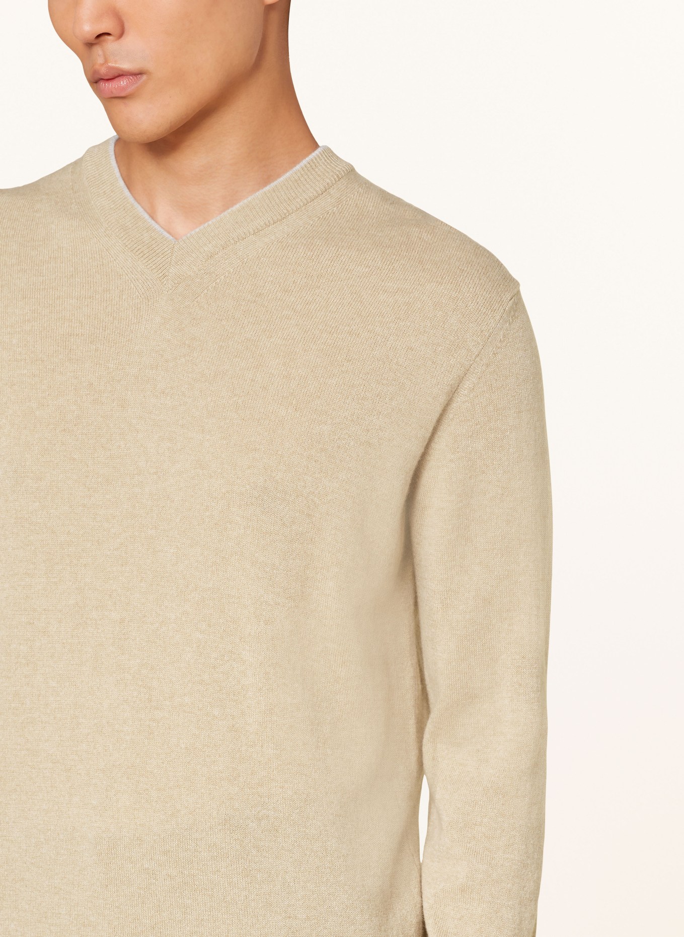 eleventy Cashmere-Pullover, Farbe: BEIGE (Bild 4)