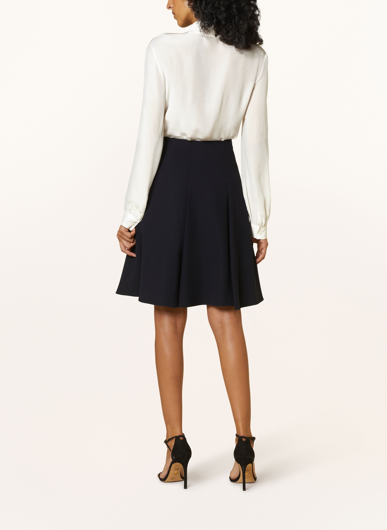 ARMANI EXCHANGE Bow-tie blouse, Color: BEIGE (Image 3)