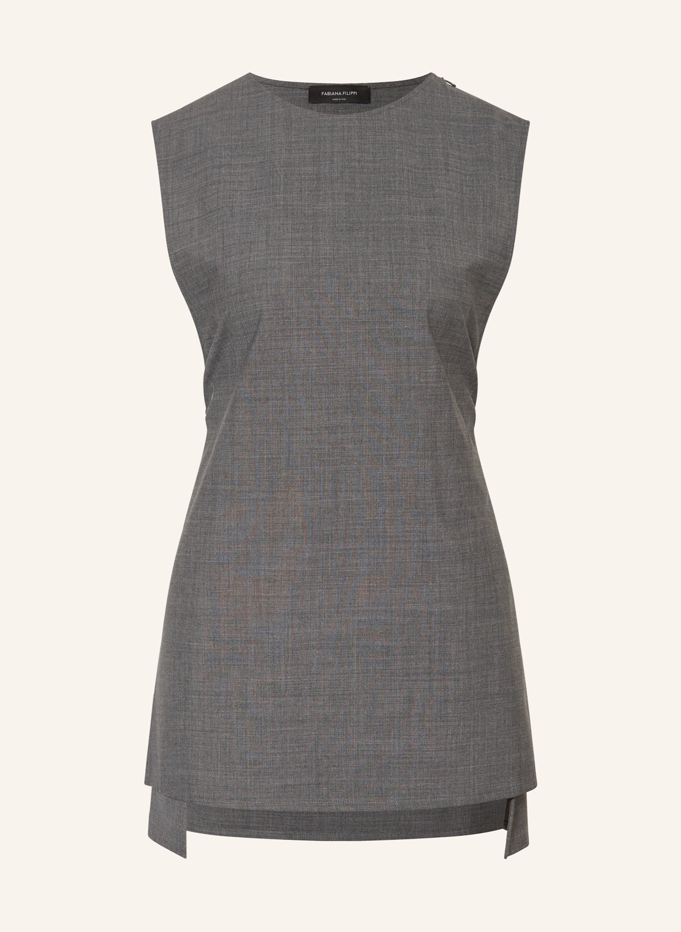 FABIANA FILIPPI Bluzka bez rękawów: SZARY