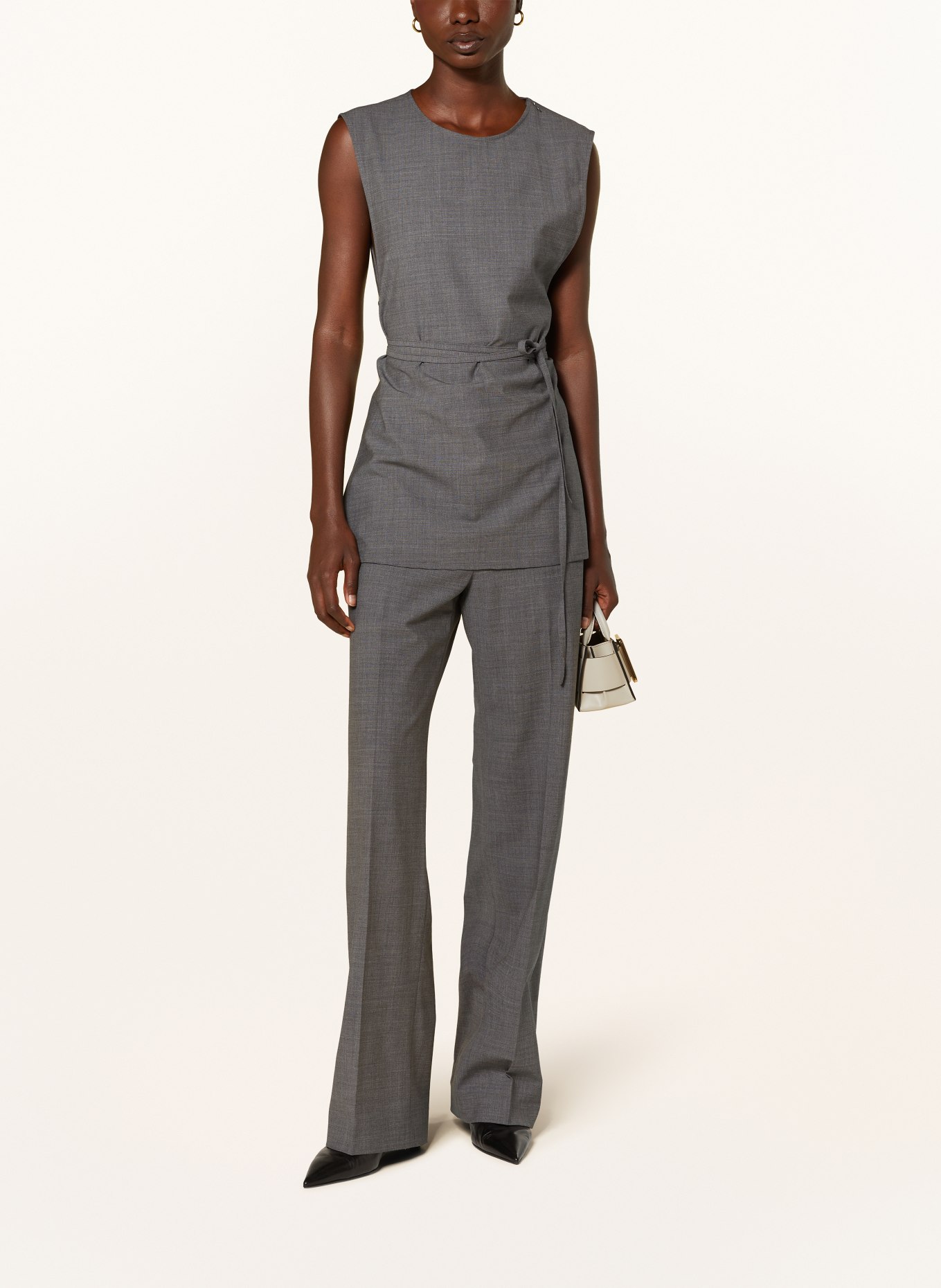 FABIANA FILIPPI Bluzka bez rękawów: SZARY