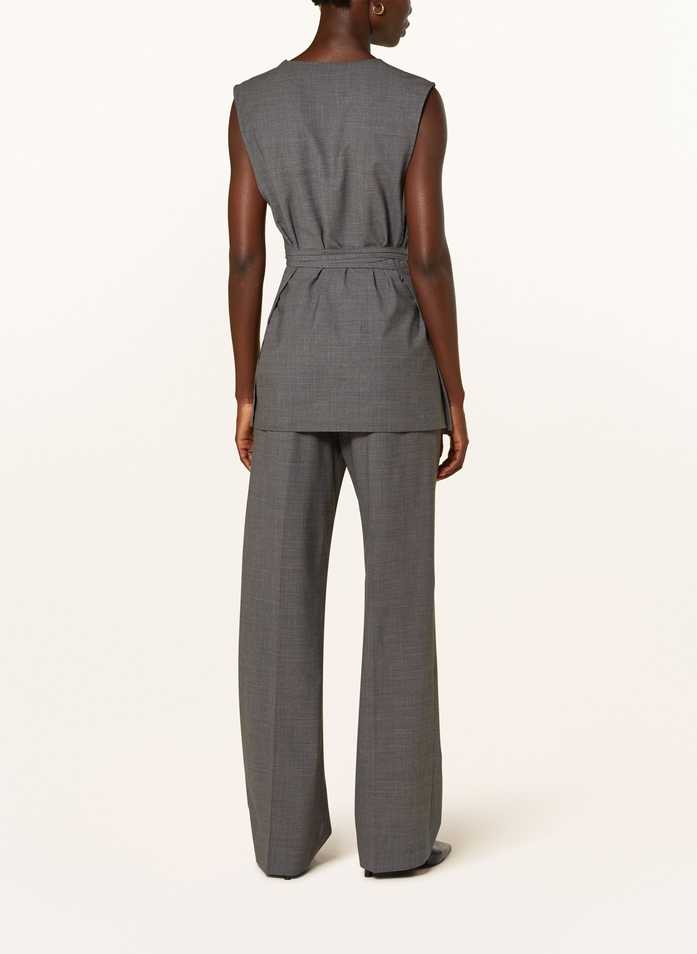 FABIANA FILIPPI Bluzka bez rękawów: SZARY