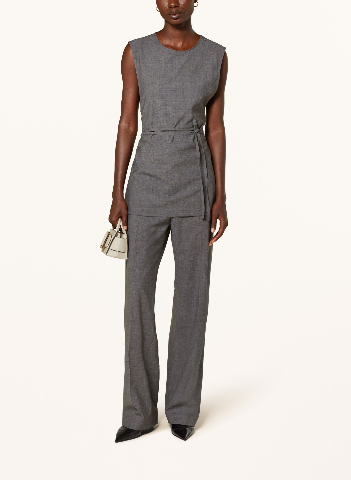 FABIANA FILIPPI Bluzka bez rękawów: SZARY