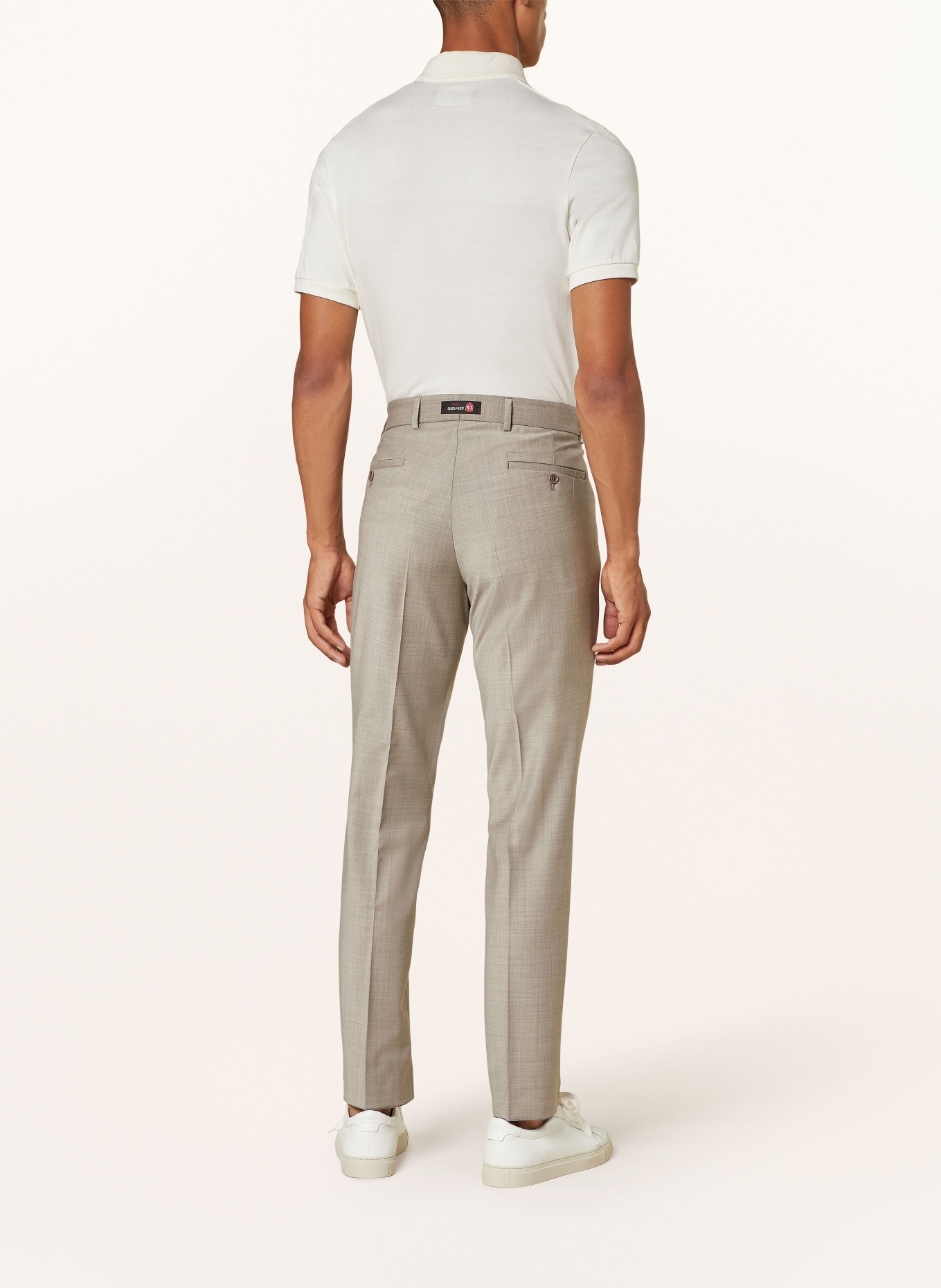 CG - CLUB of GENTS Suit trousers CG COLE slim fit, Color: 71 HELLBRAUN (Image 4)