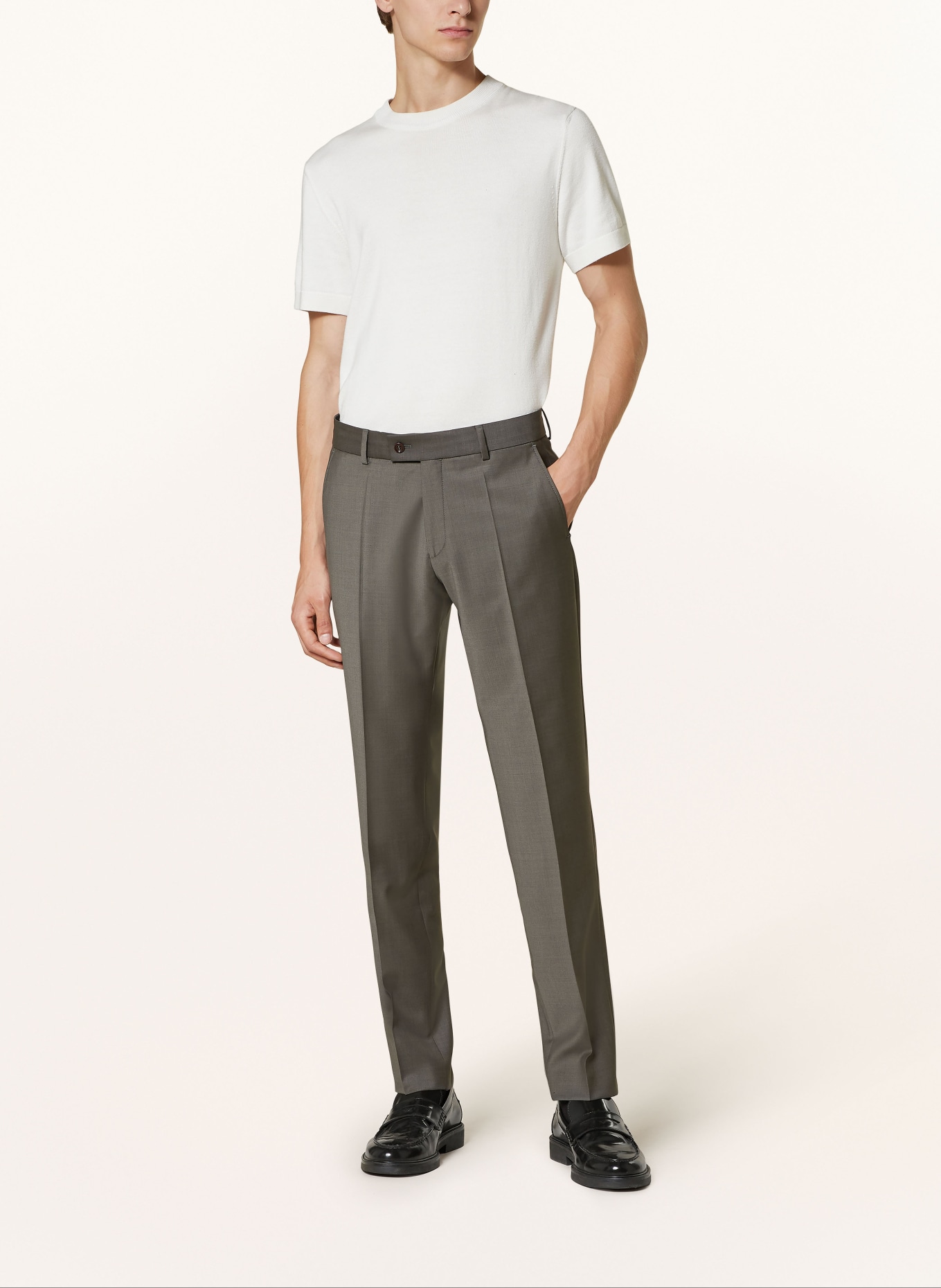CG - CLUB of GENTS Anzugshose CG COLE Slim Fit: 53 Dunkelgrün