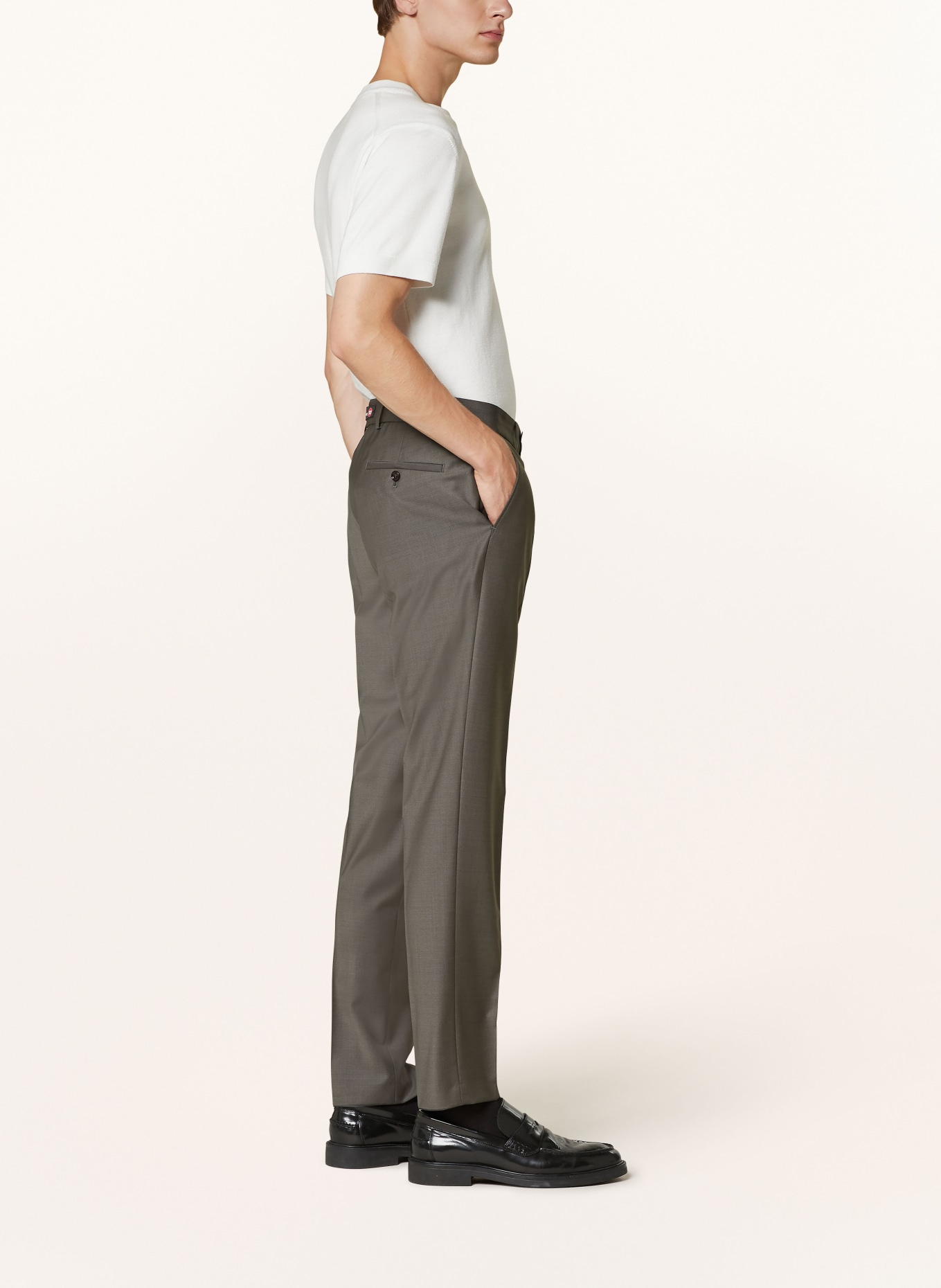 CG - CLUB of GENTS Anzugshose CG COLE Slim Fit: 53 Dunkelgrün