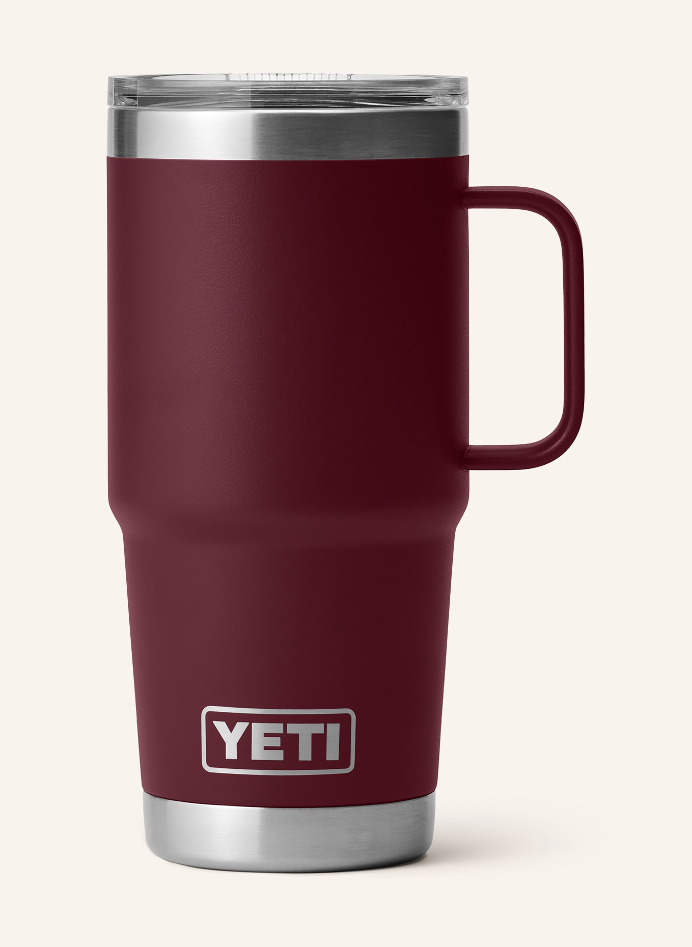 YETI Thermos mug RAMBLER®, Color: DARK RED (Image 1)