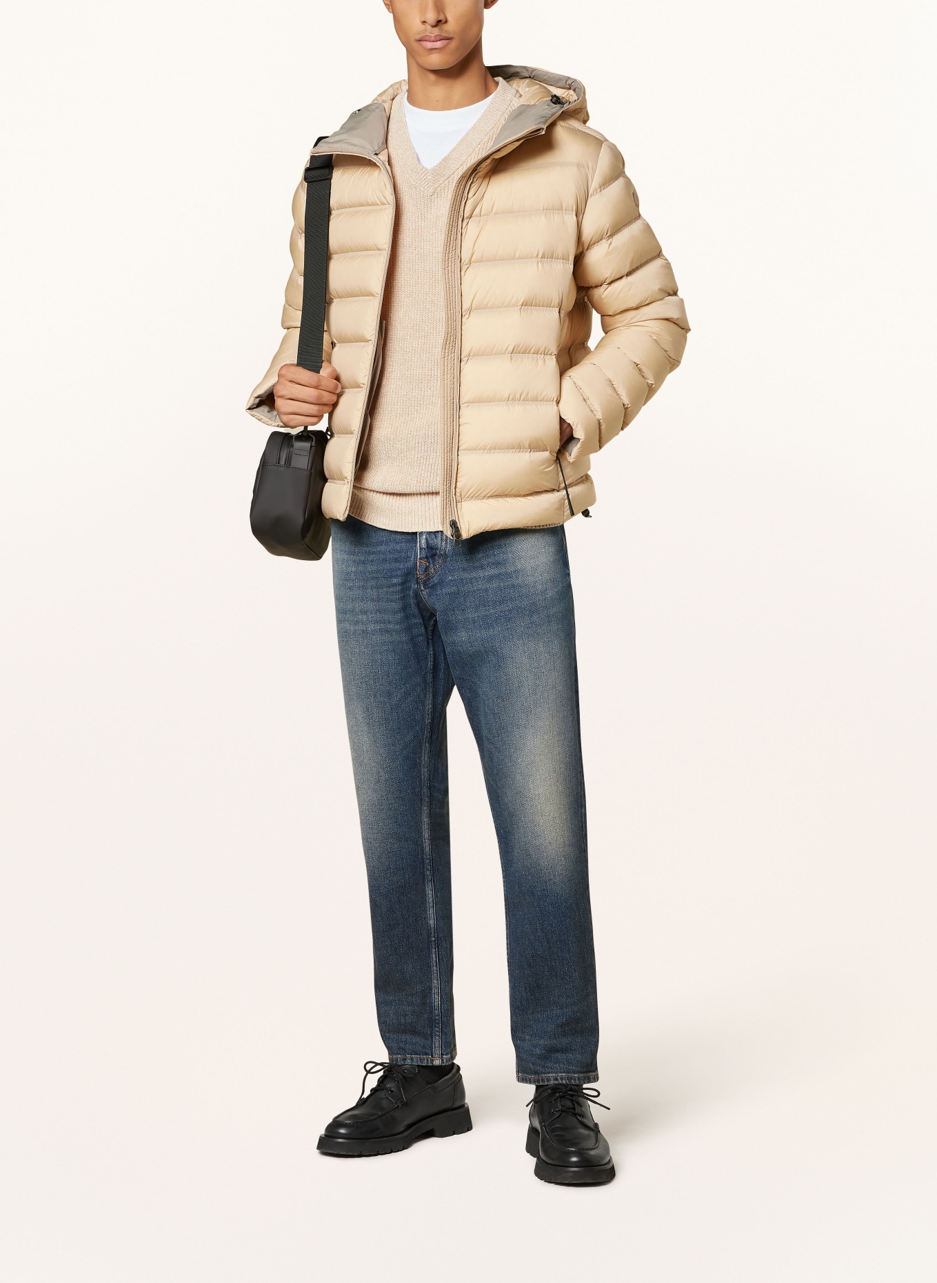 COLMAR Lightweight-Daunenjacke: HELLBRAUN