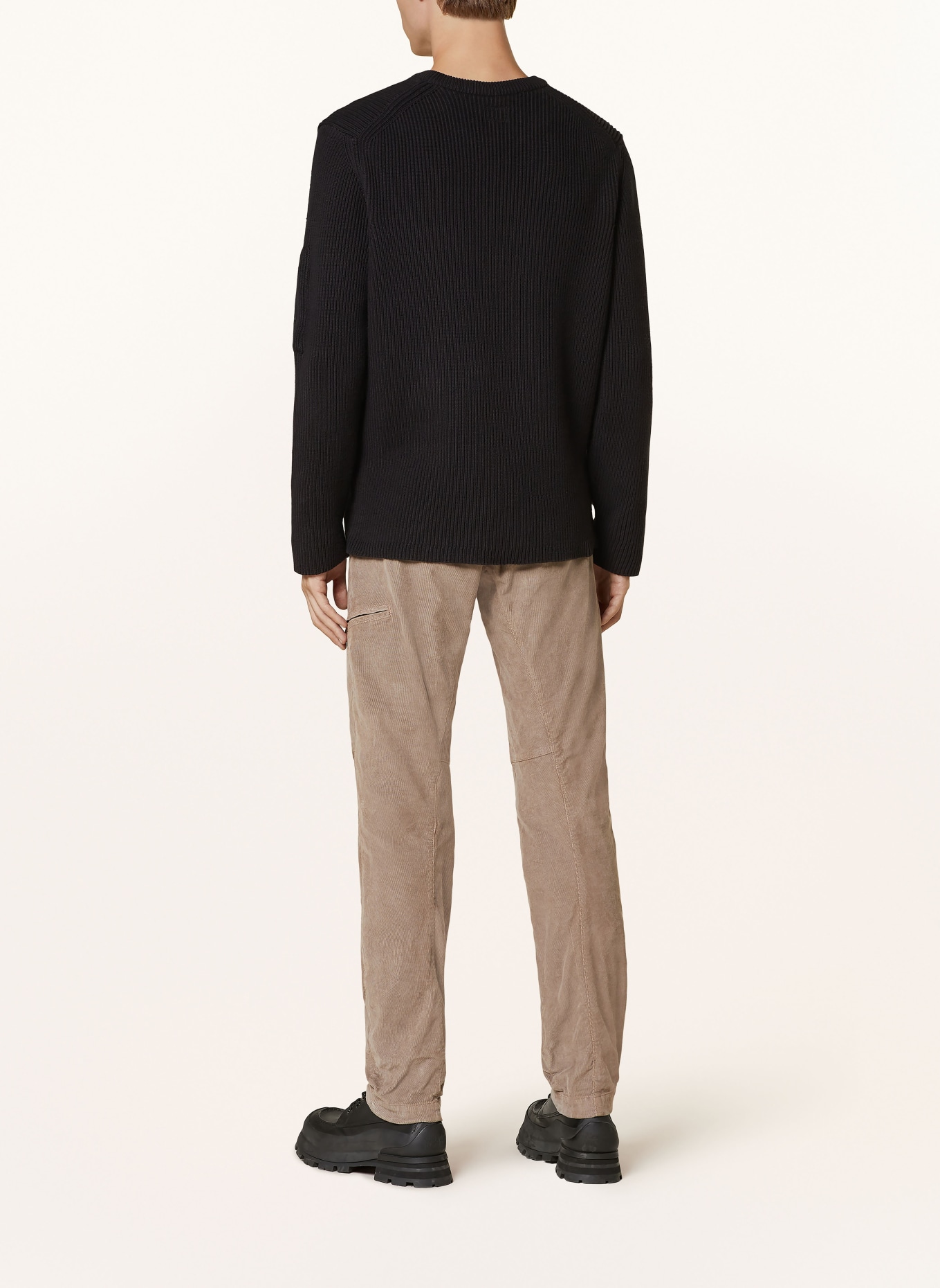 C.P. COMPANY Sweter: CZARNY