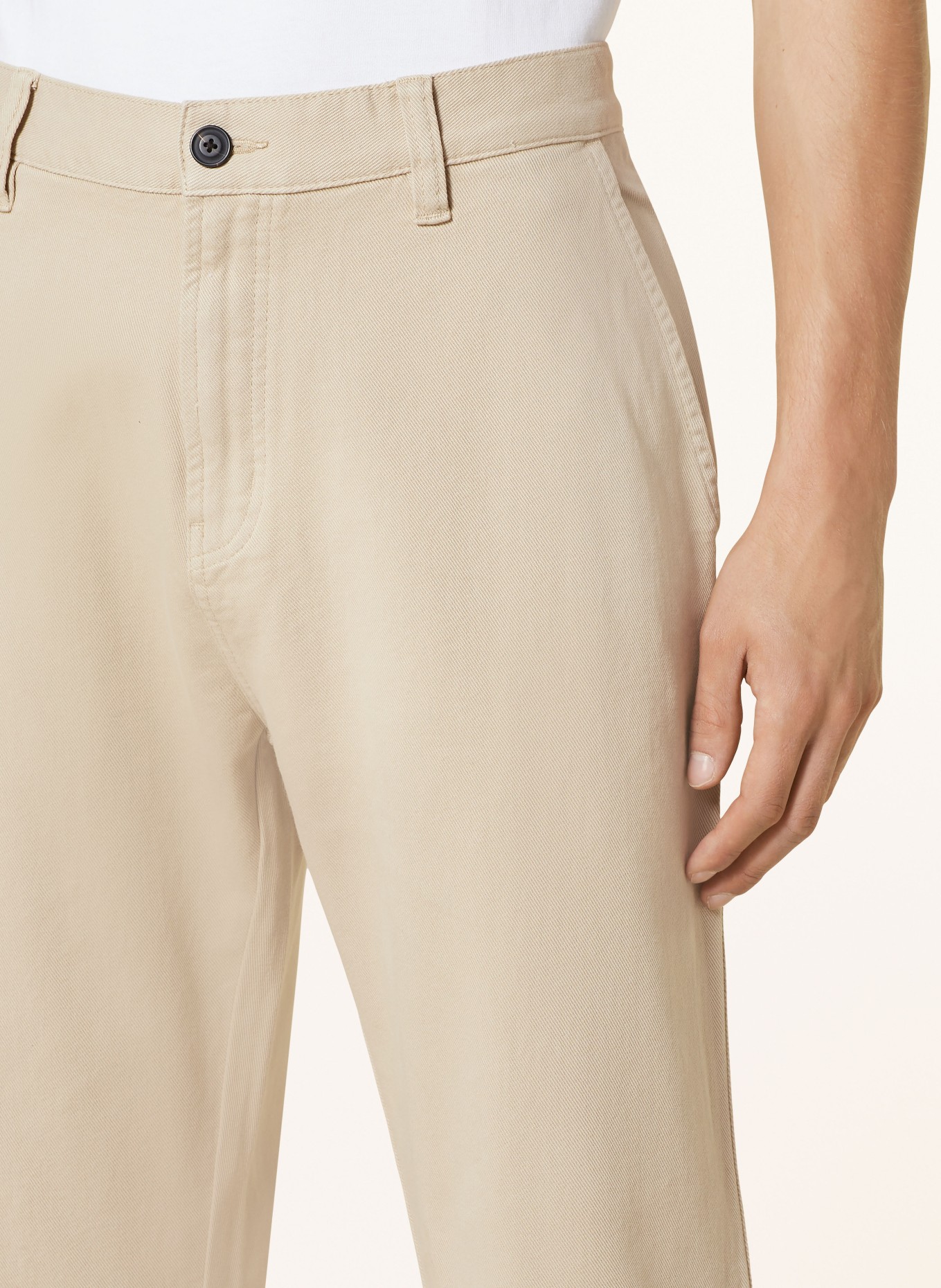 HUGO Chino ZEEBO Slim Fit, Farbe: BEIGE (Bild 6)