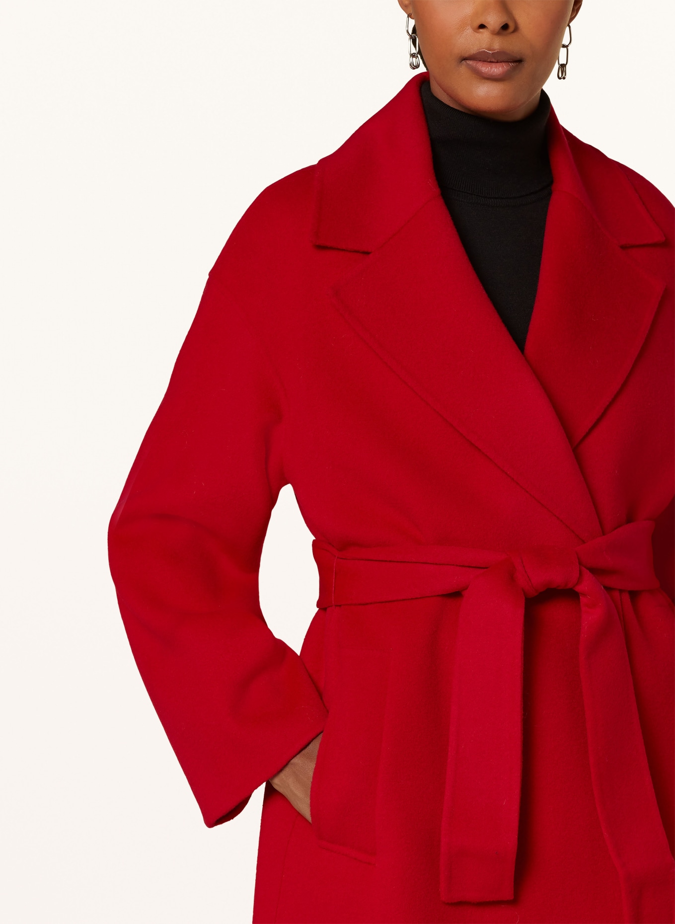 Mantel Rostrot Wollmantel Only Rot Wolle Mantel Michael Kors