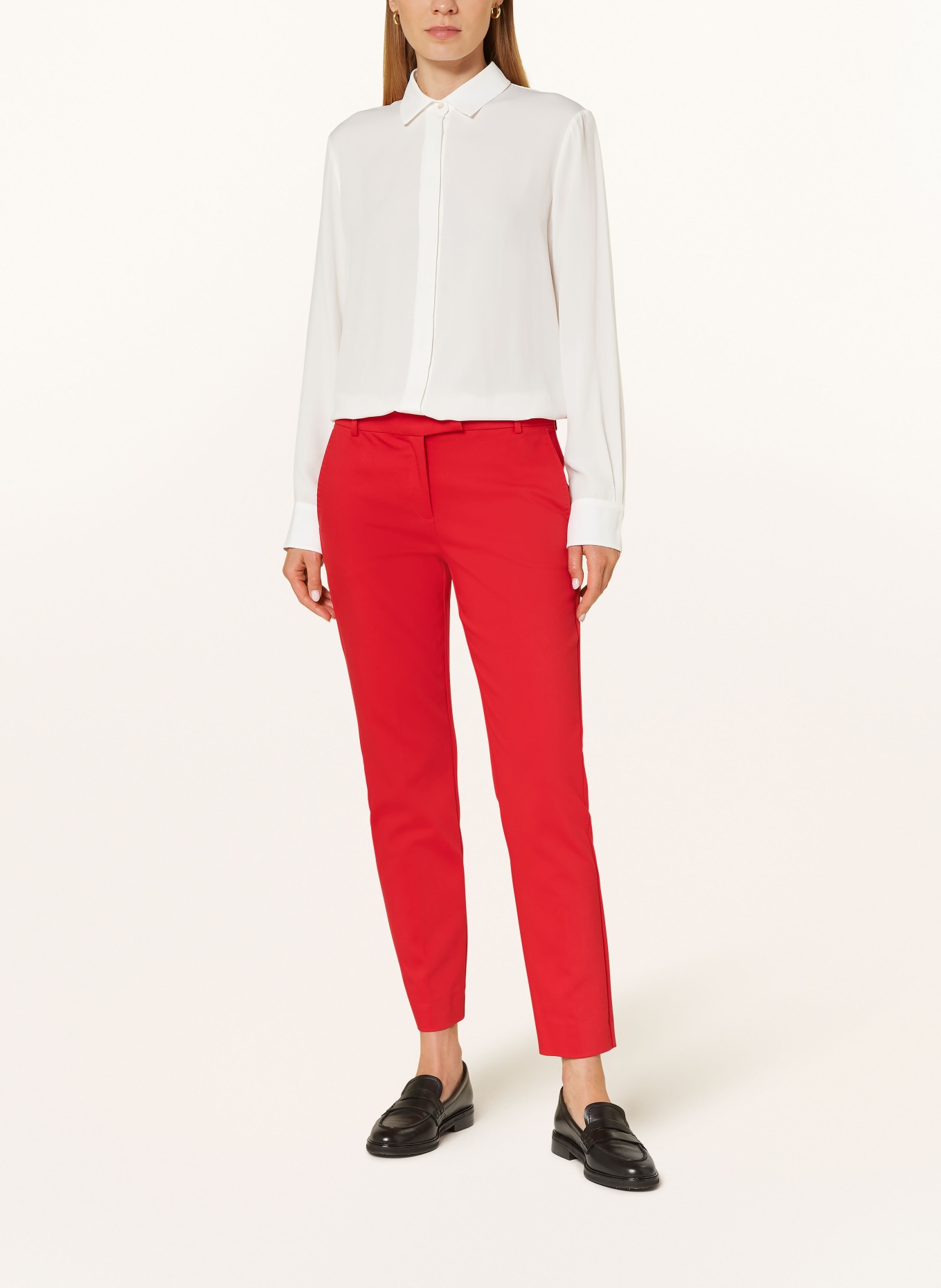 MARELLA 7/8 trousers INCOM, Color: RED (Image 2)