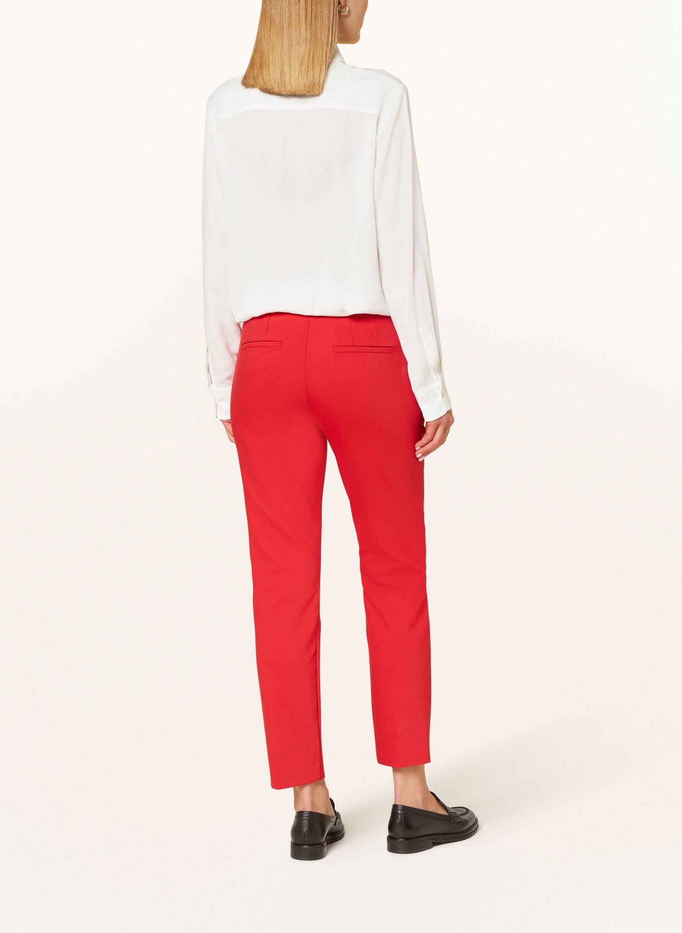 MARELLA 7/8 trousers INCOM, Color: RED (Image 3)