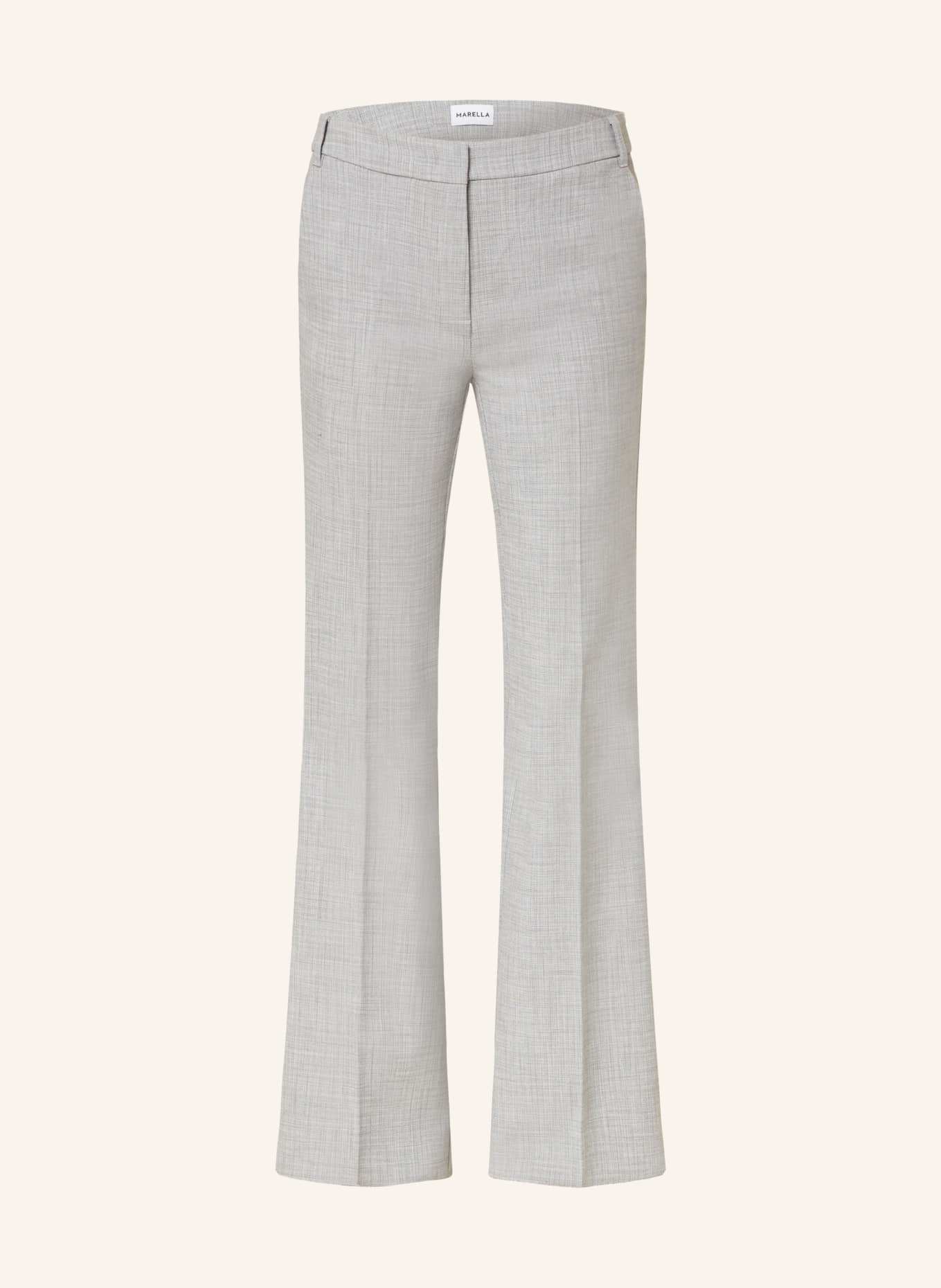 MARELLA Wide leg trousers LETTERA, Color: LIGHT GRAY (Image 1)