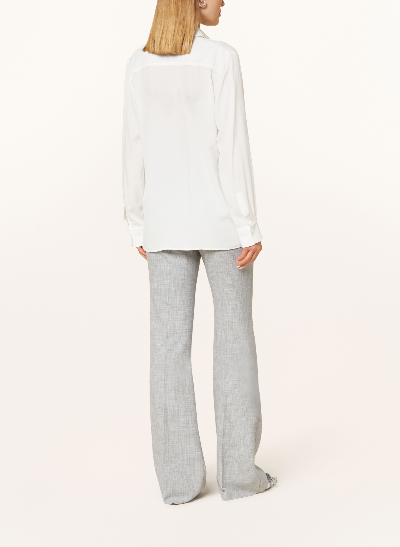 MARELLA Wide leg trousers LETTERA, Color: LIGHT GRAY (Image 3)