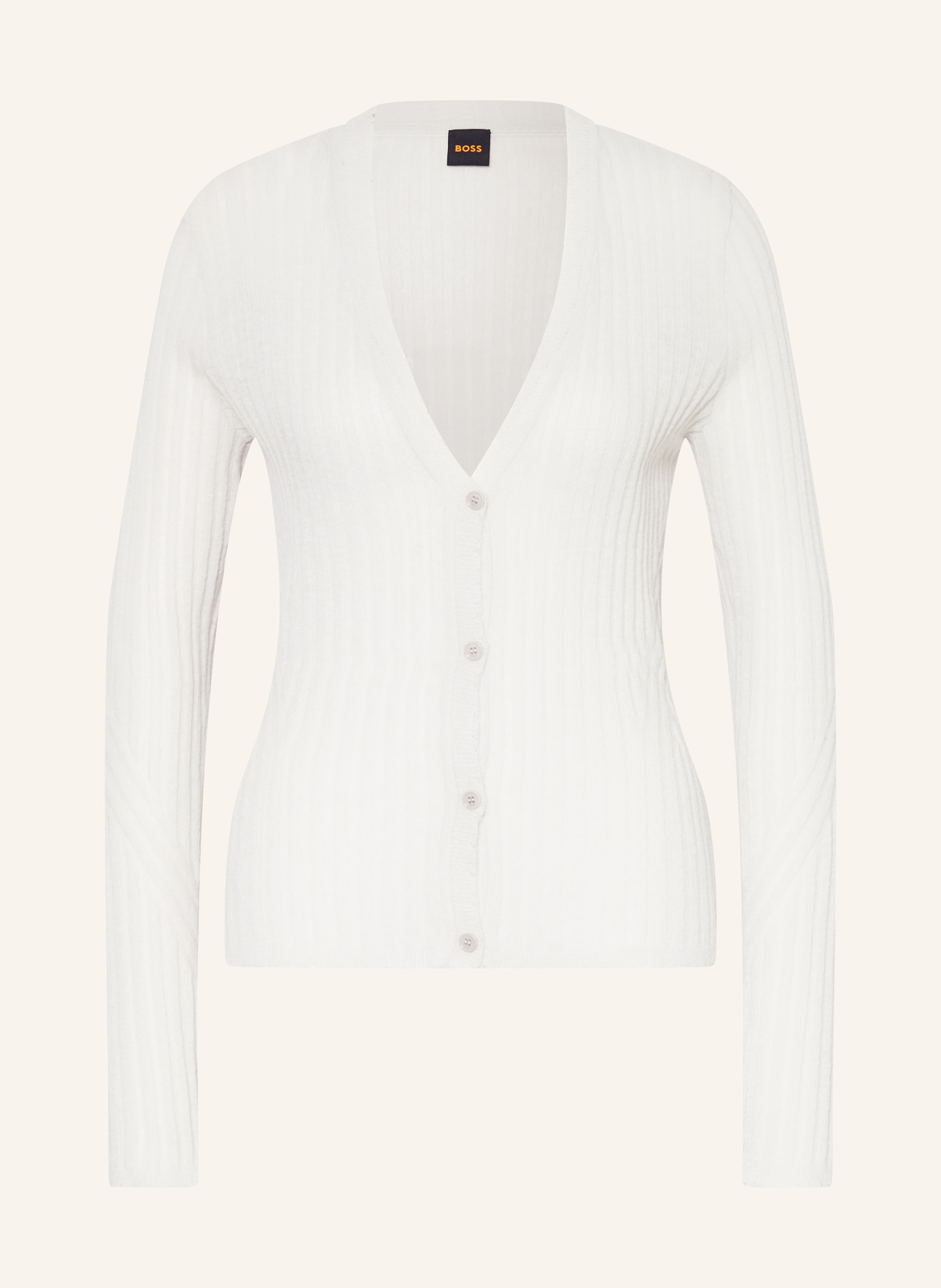 BOSS Cardigan FOOPER: LIGHT GRAY