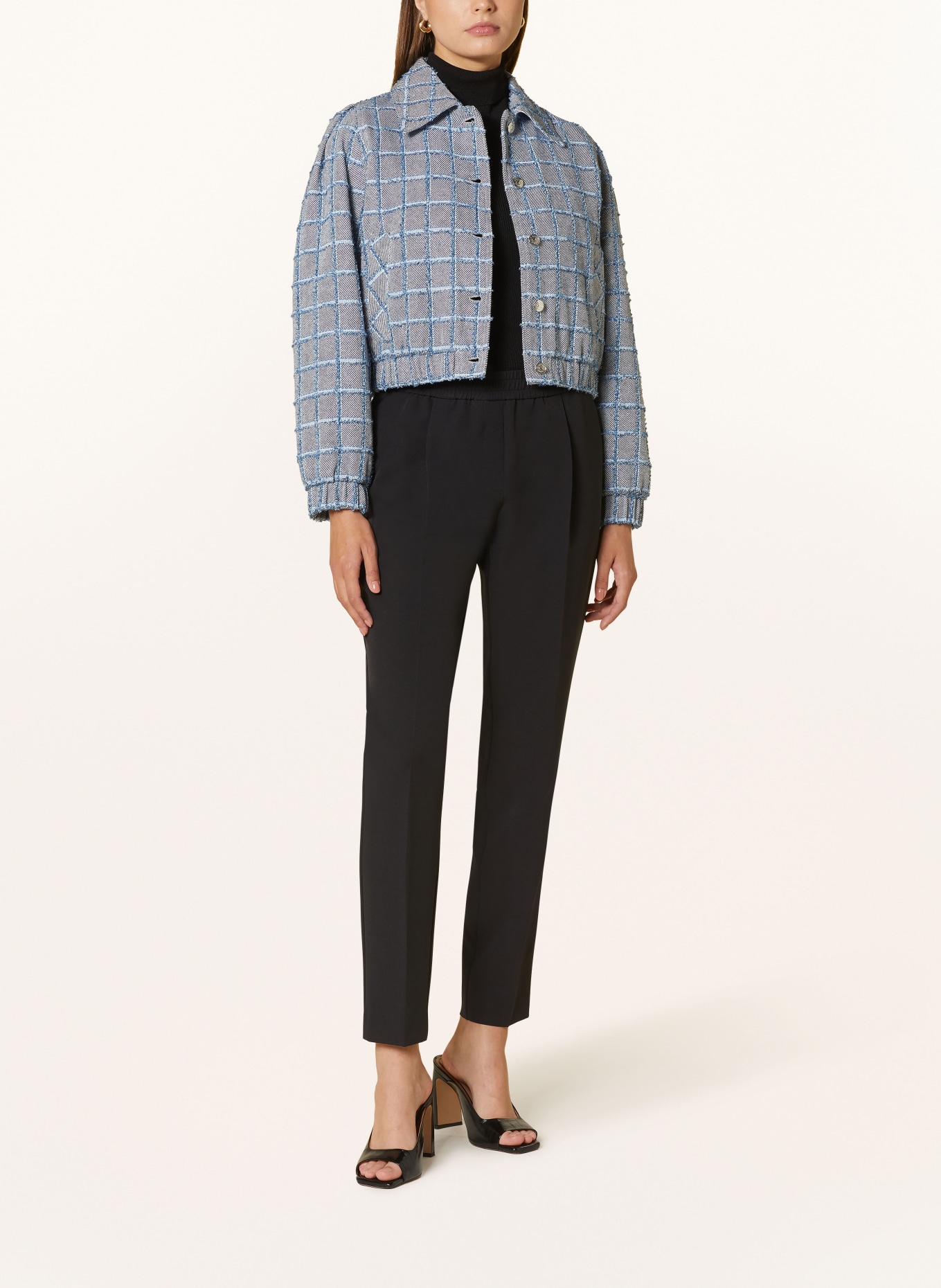 BOSS Trousers TOJO in jogger style: BLACK