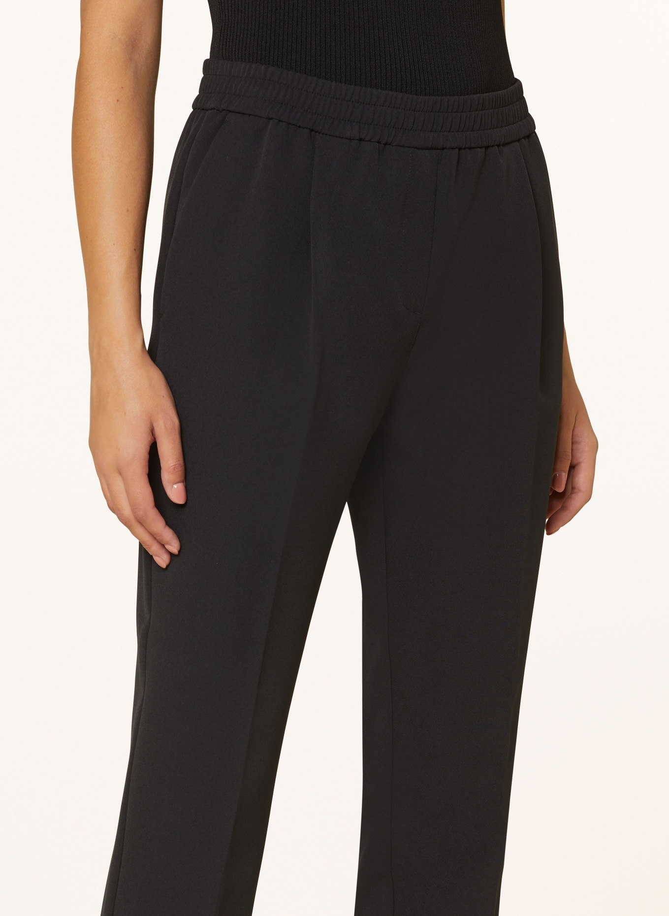 BOSS Trousers TOJO in jogger style: BLACK