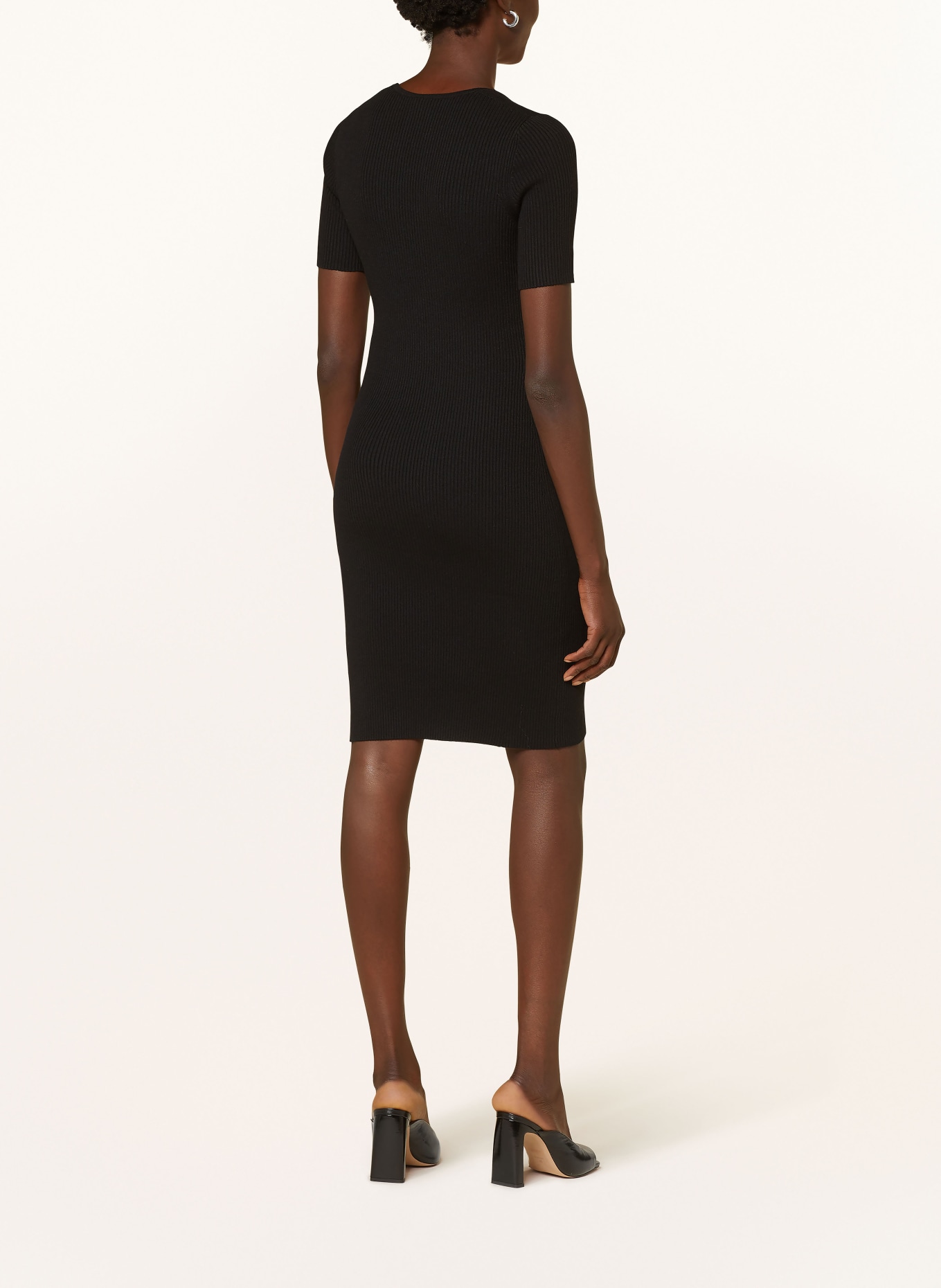 BOSS Knit dress FESCO: BLACK