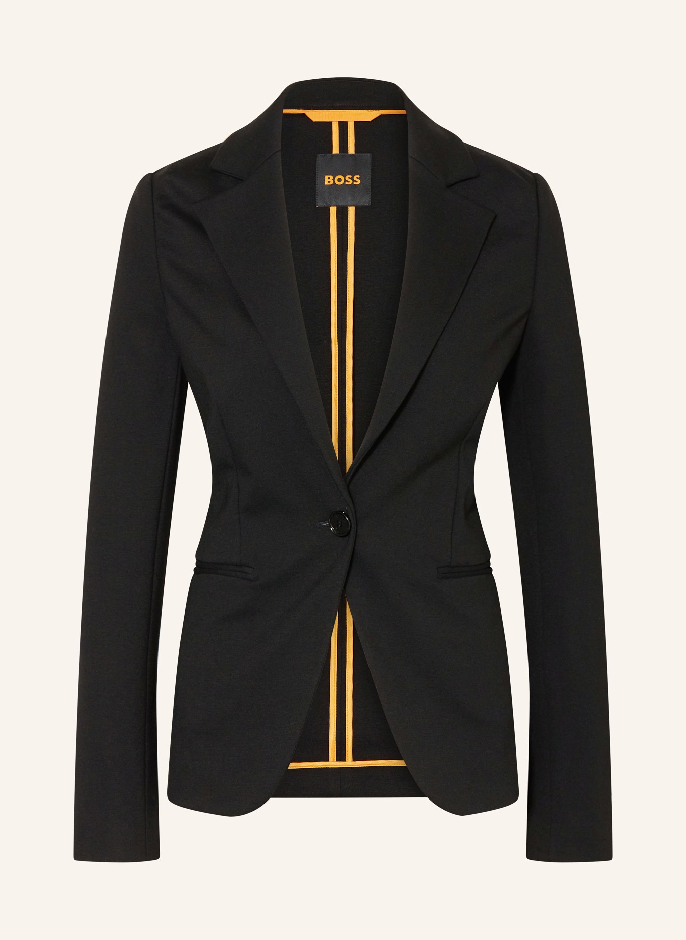 BOSS Jerseyblazer JASLIM in schwarz