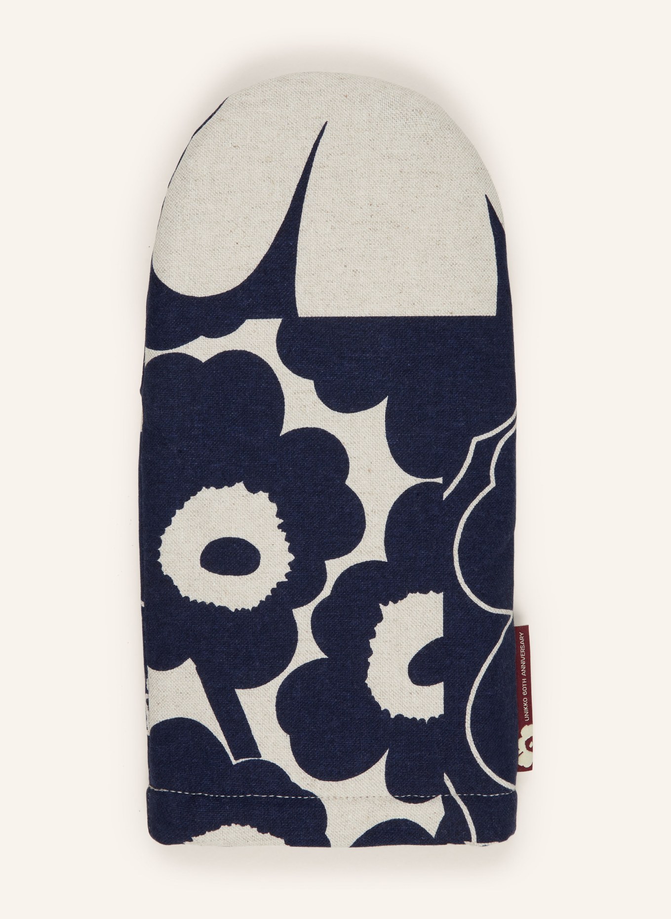 marimekko Oven glove UNIKKO KOLLAASI, Color: DARK BLUE/ LIGHT GRAY (Image 1)