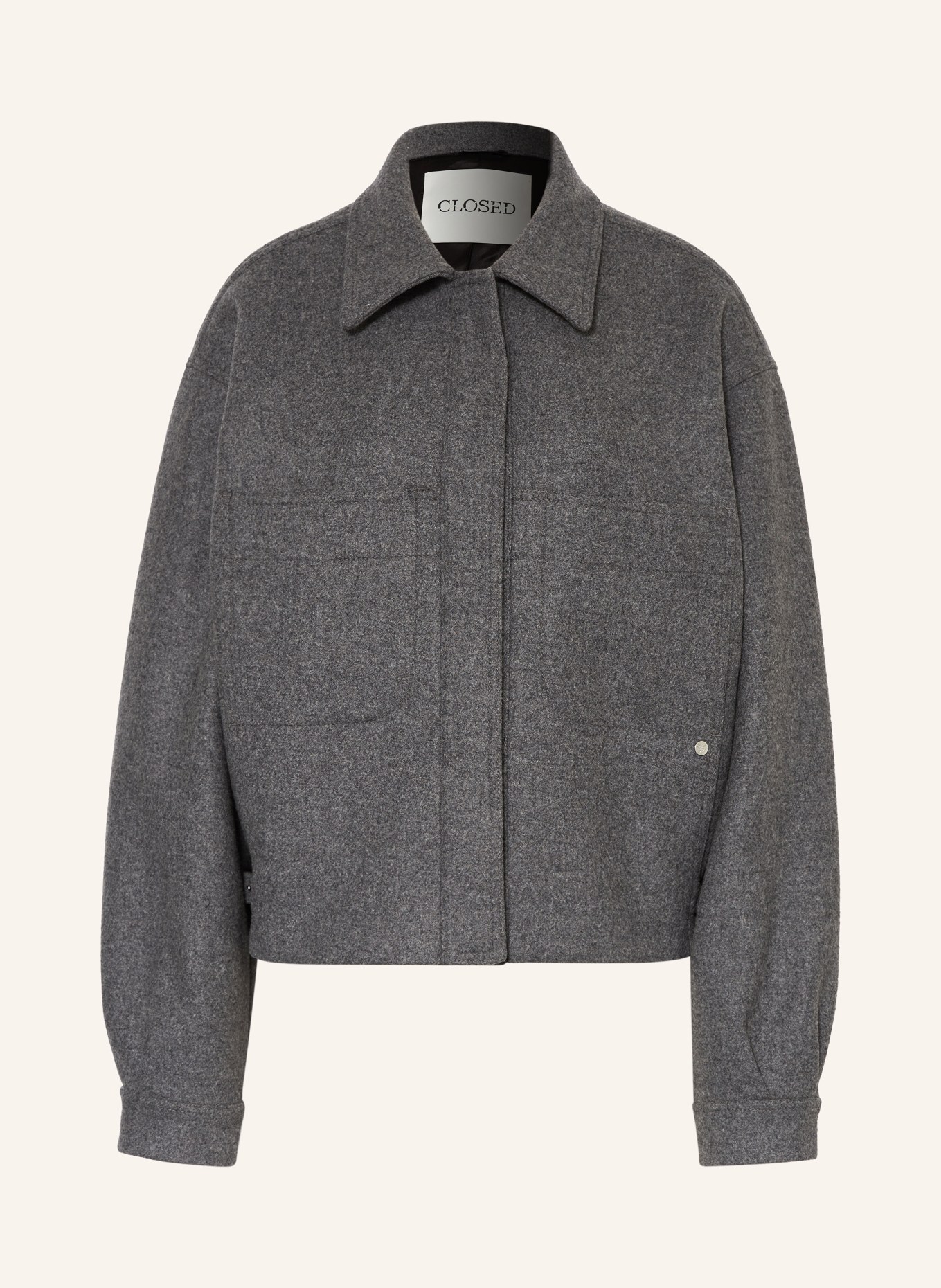 CLOSED Jacket, Color: DARK GRAY (Image 1)