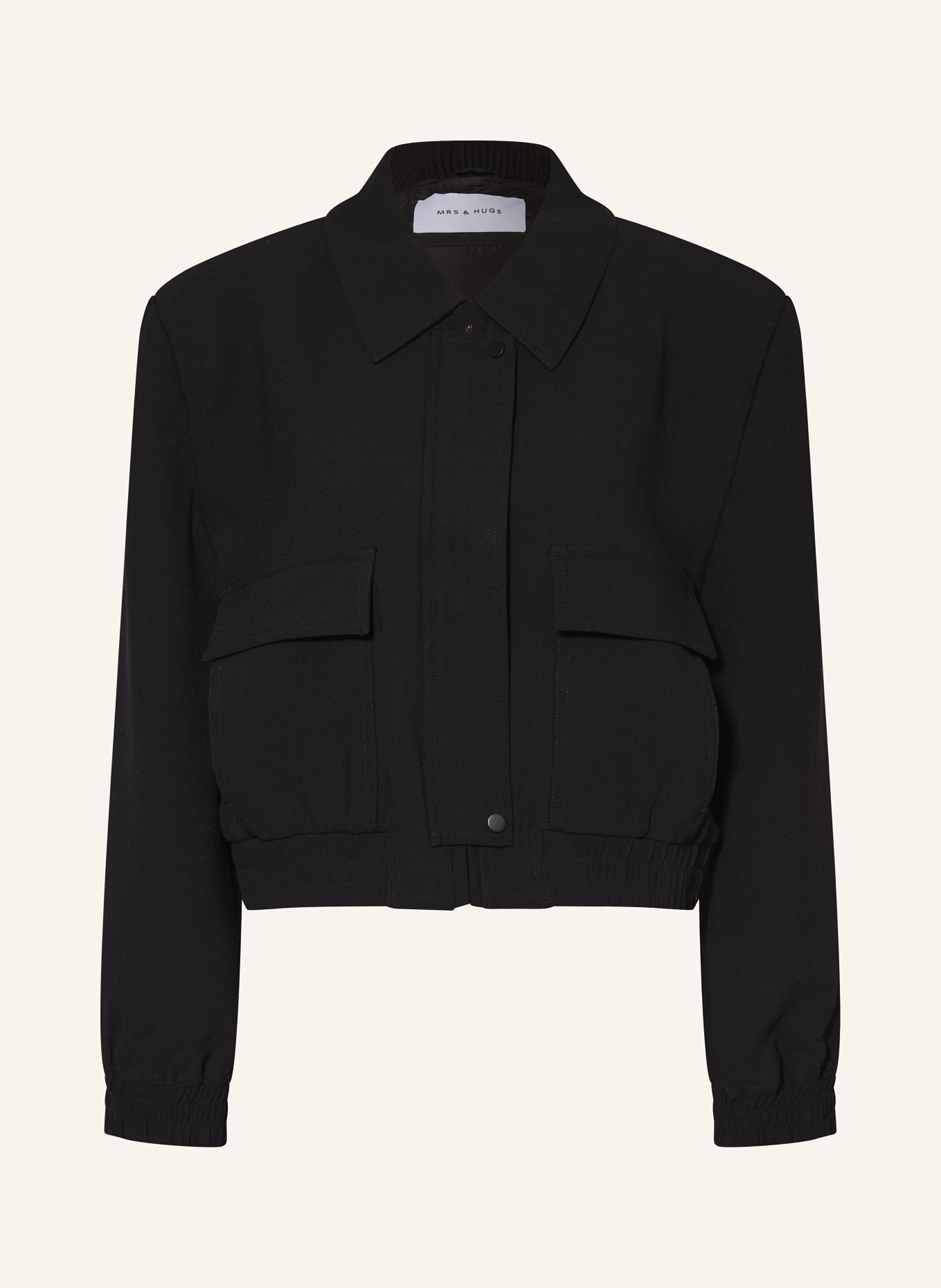 MRS & HUGS Jacke: SCHWARZ