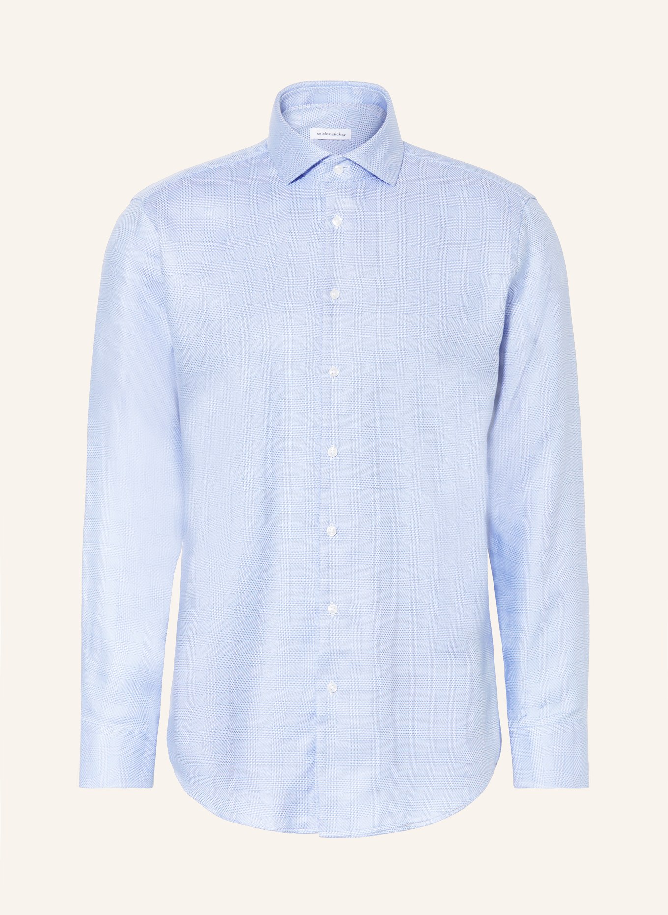 seidensticker Shirt regular fit, Color: LIGHT BLUE/ WHITE (Image 1)