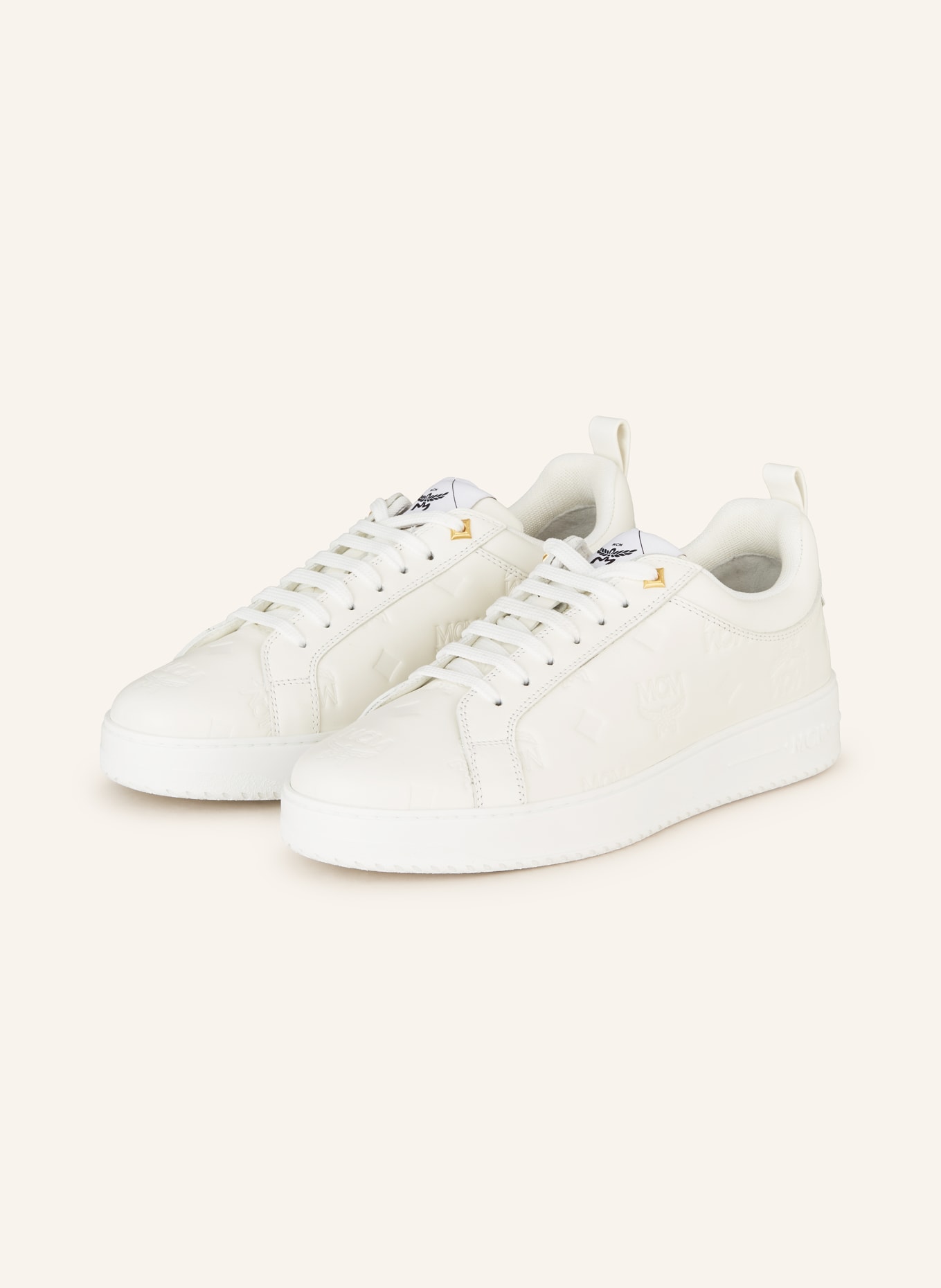 MCM Sneakers, Color: ECRU (Image 1)