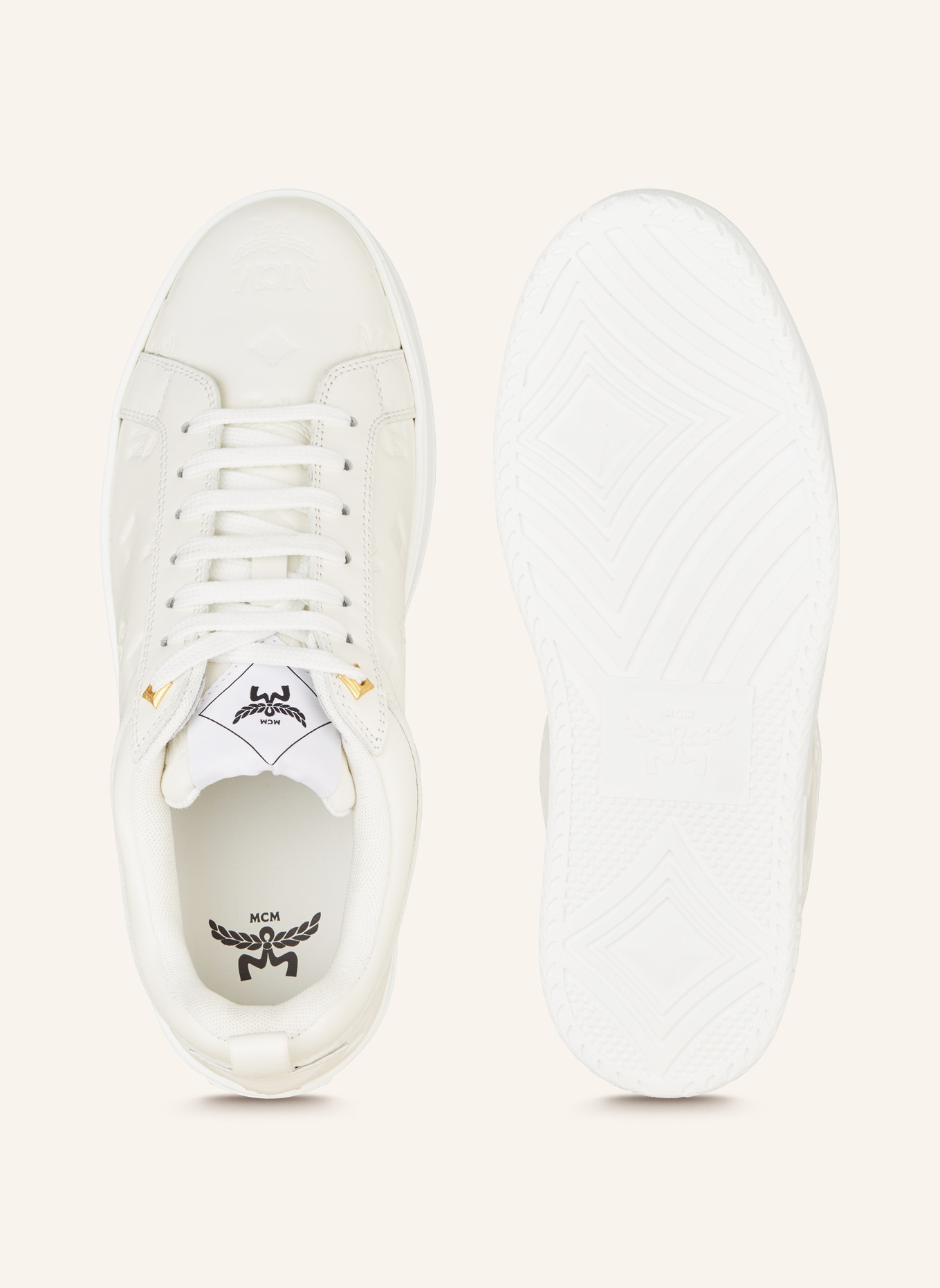 MCM Sneakers, Color: ECRU (Image 5)