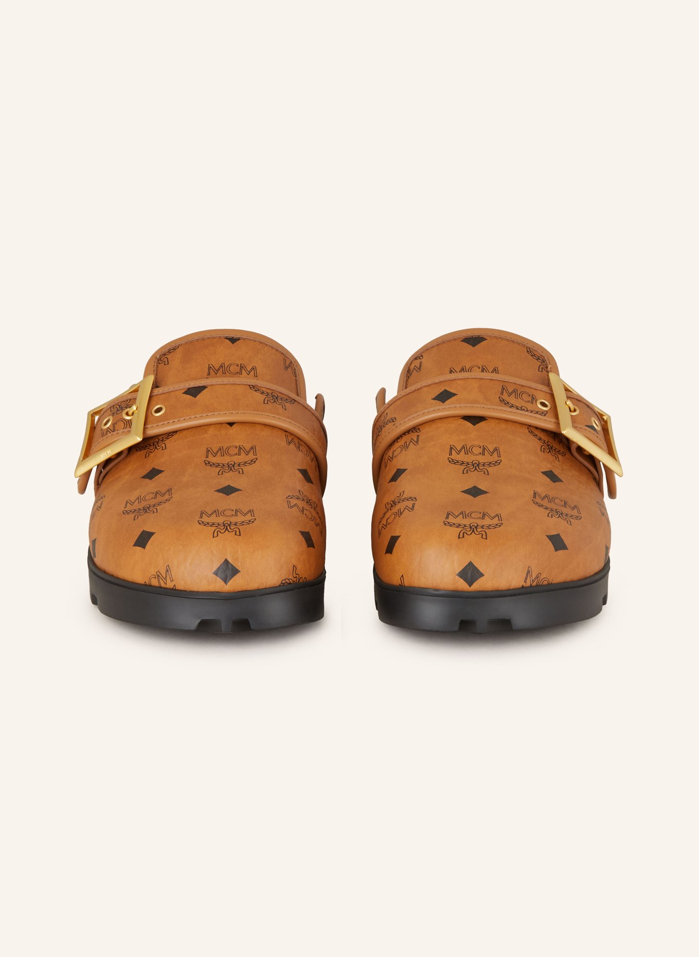 MCM Mules, Color: COGNAC (Image 3)