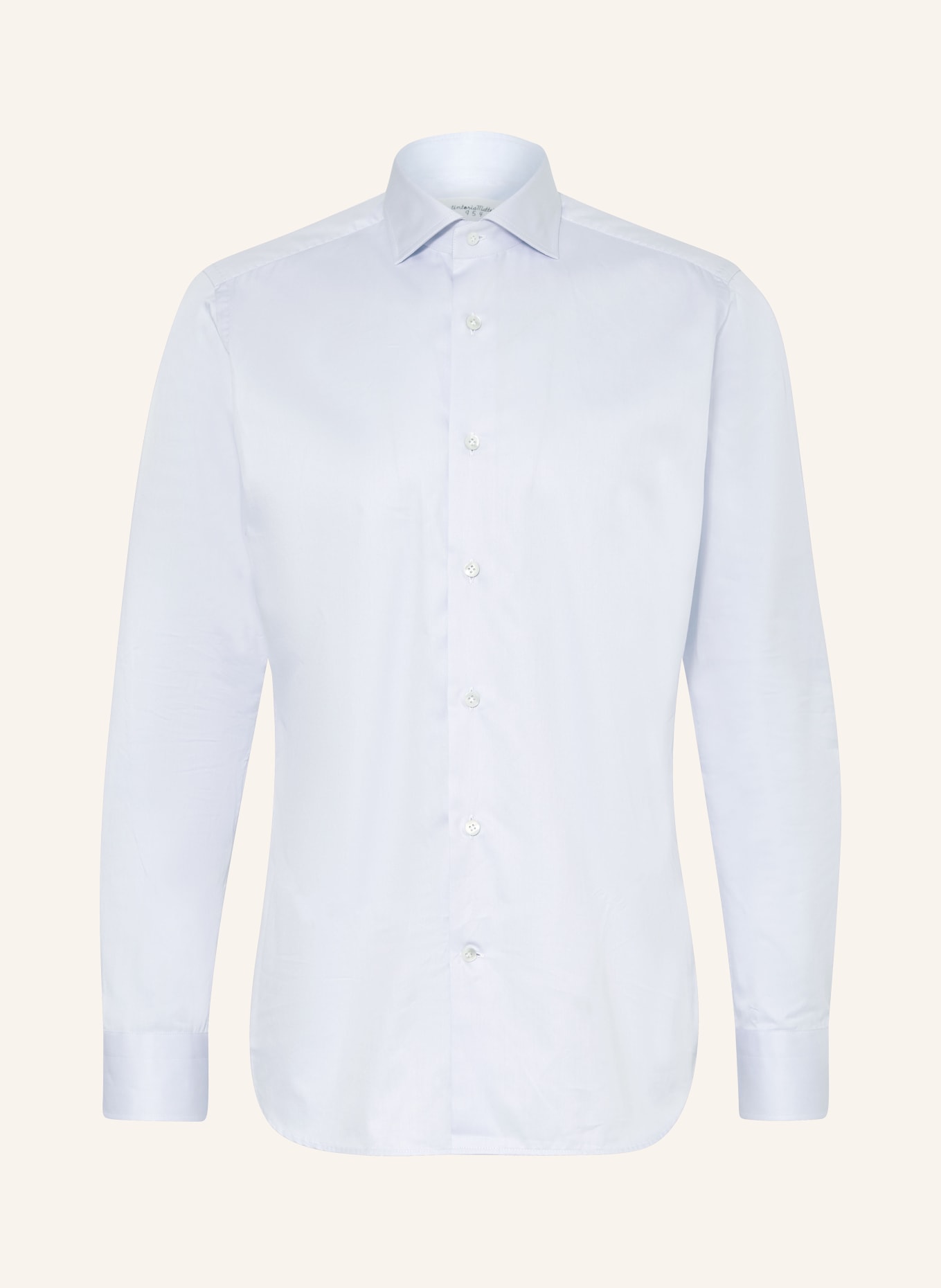 tintoria mattei Shirt slim fit, Color: LIGHT BLUE (Image 1)