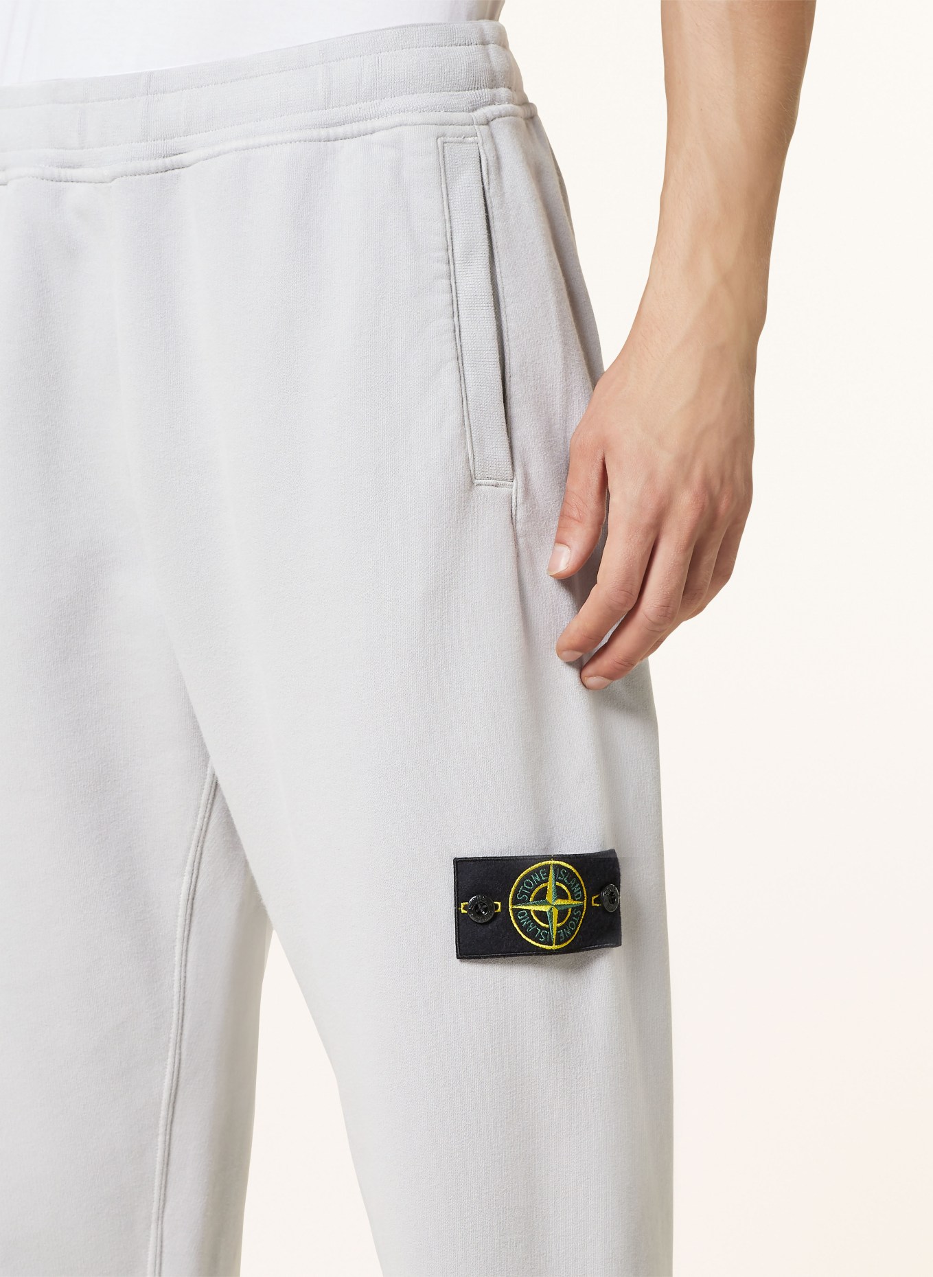 STONE ISLAND Sweatpants in gray