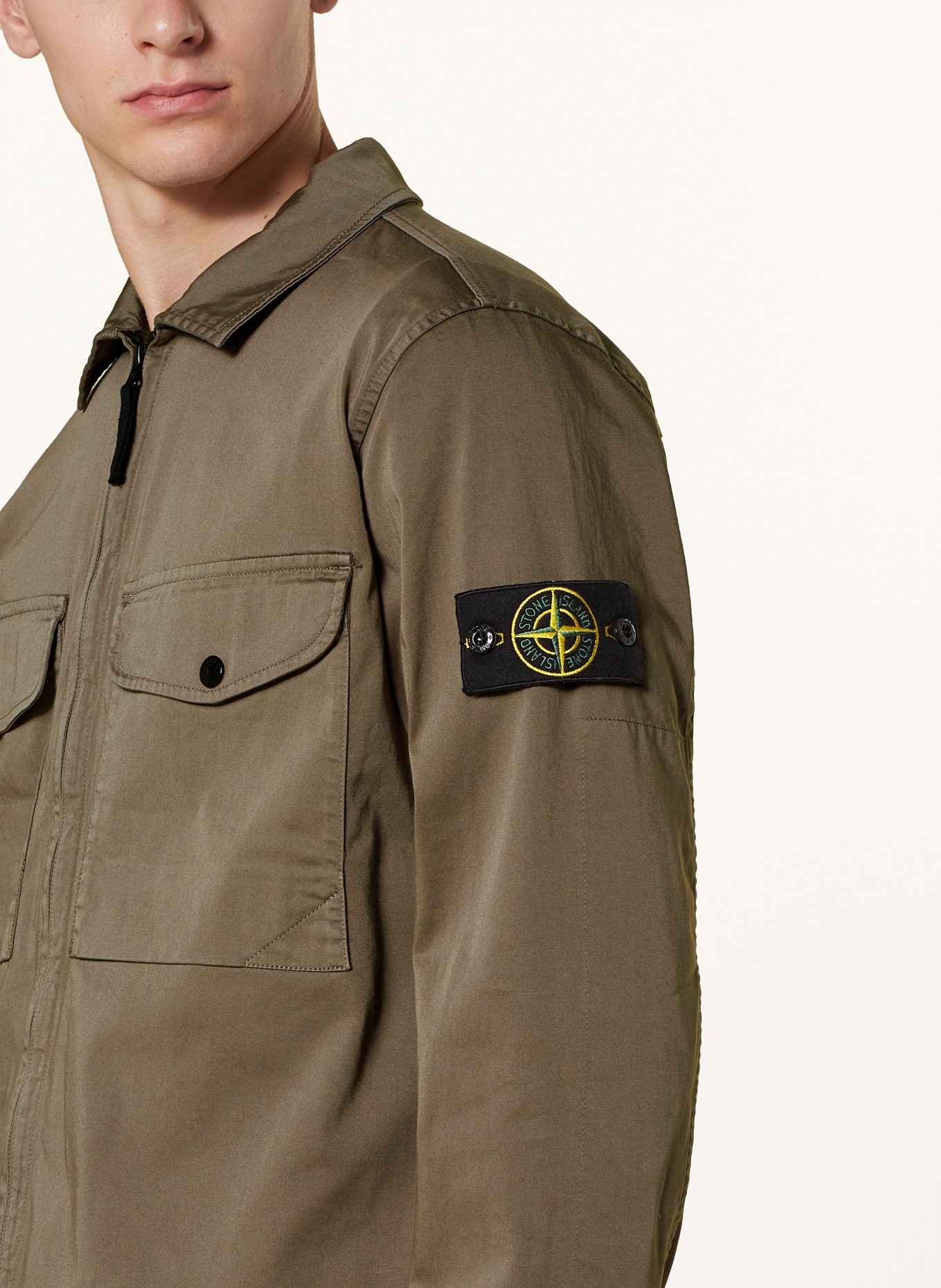 STONE ISLAND Jacket in taupe