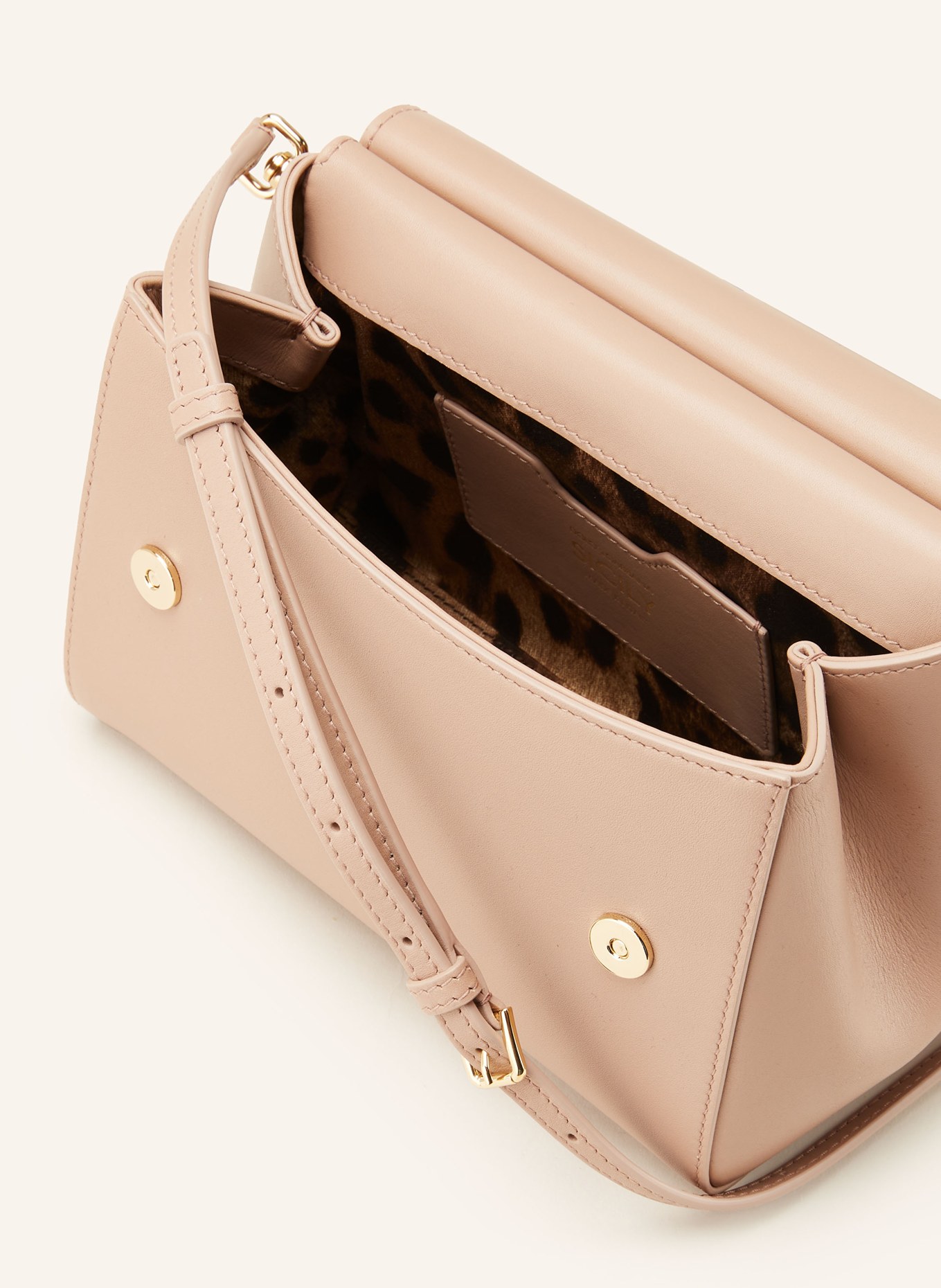 DOLCE & GABBANA Handtasche SICILY MEDIUM: BEIGE