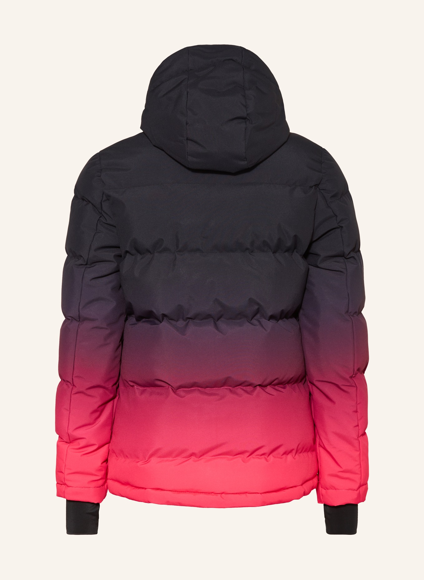 killtec Skijacke KSW 330 in neonpink fuchsia schwarz