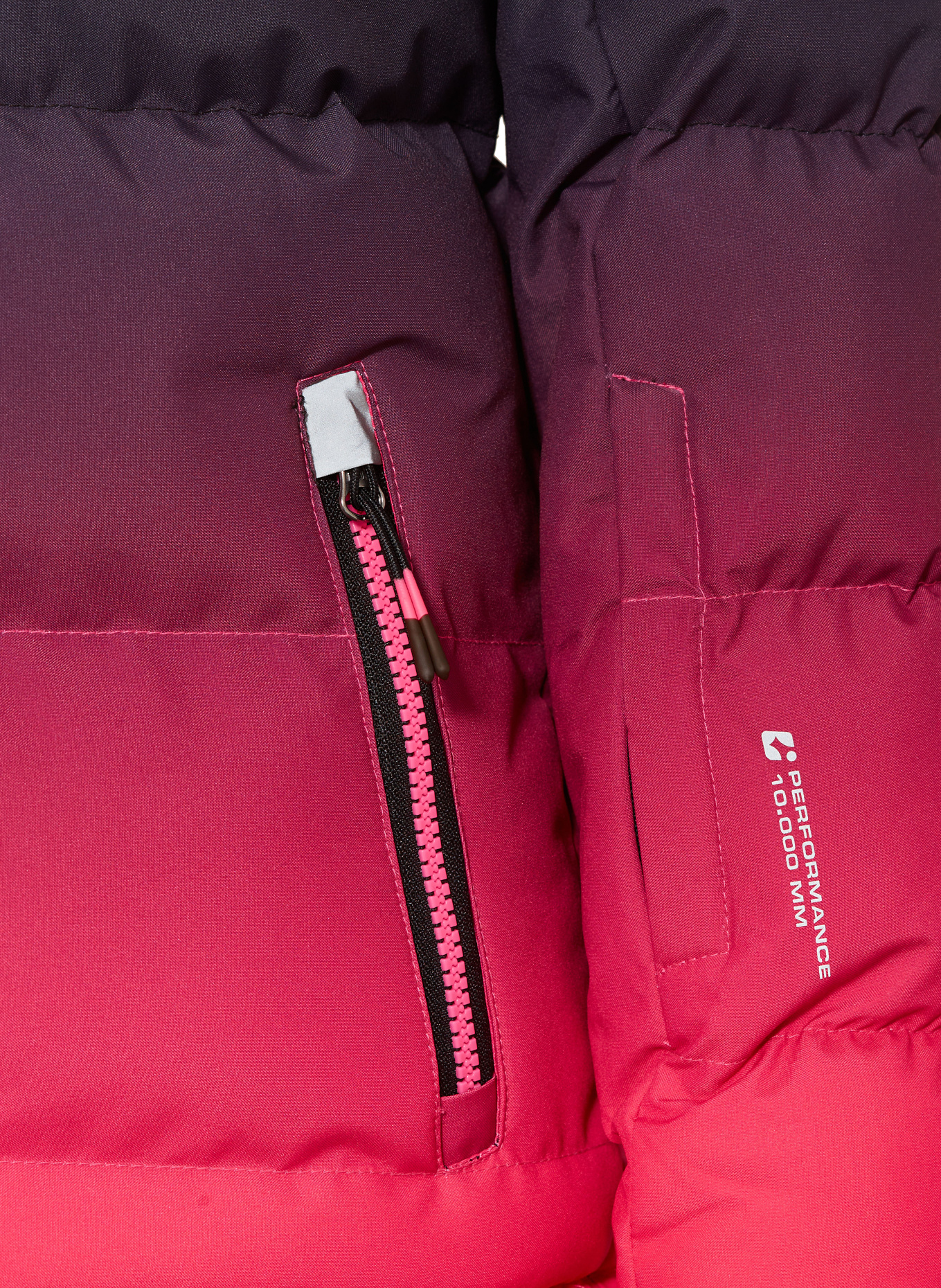 killtec Skijacke KSW 330: NEONPINK/ FUCHSIA/ SCHWARZ