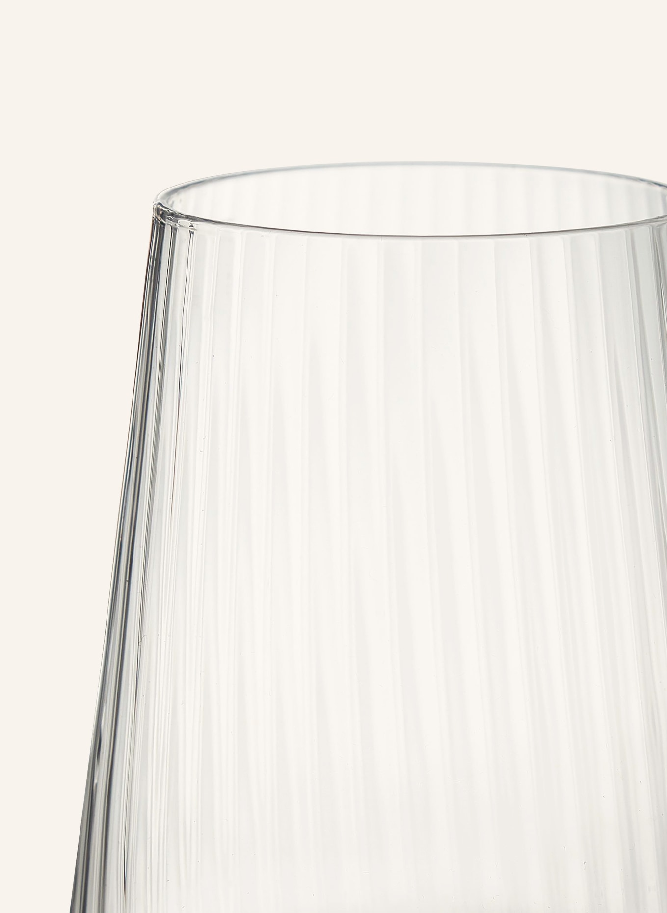 Westwing Collection 4er-Set Trinkgläser CAMI: WEISS