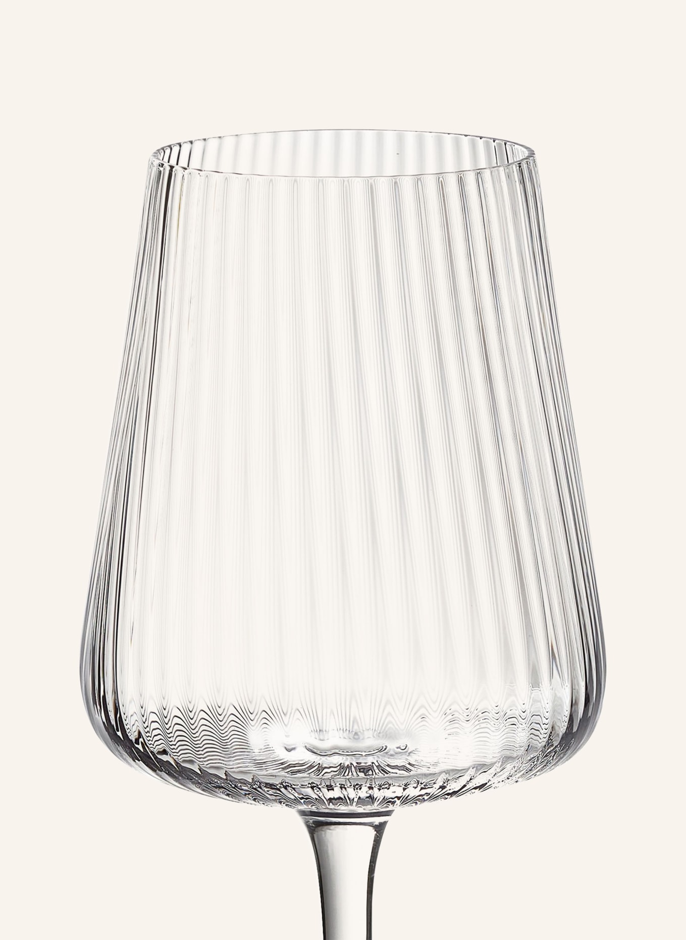 Westwing Collection 4er-Set Weingläser CAMI: WEISS