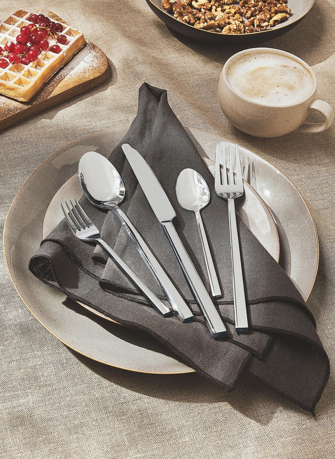 Westwing Collection 20-delige bestekset SHINE: ZILVER