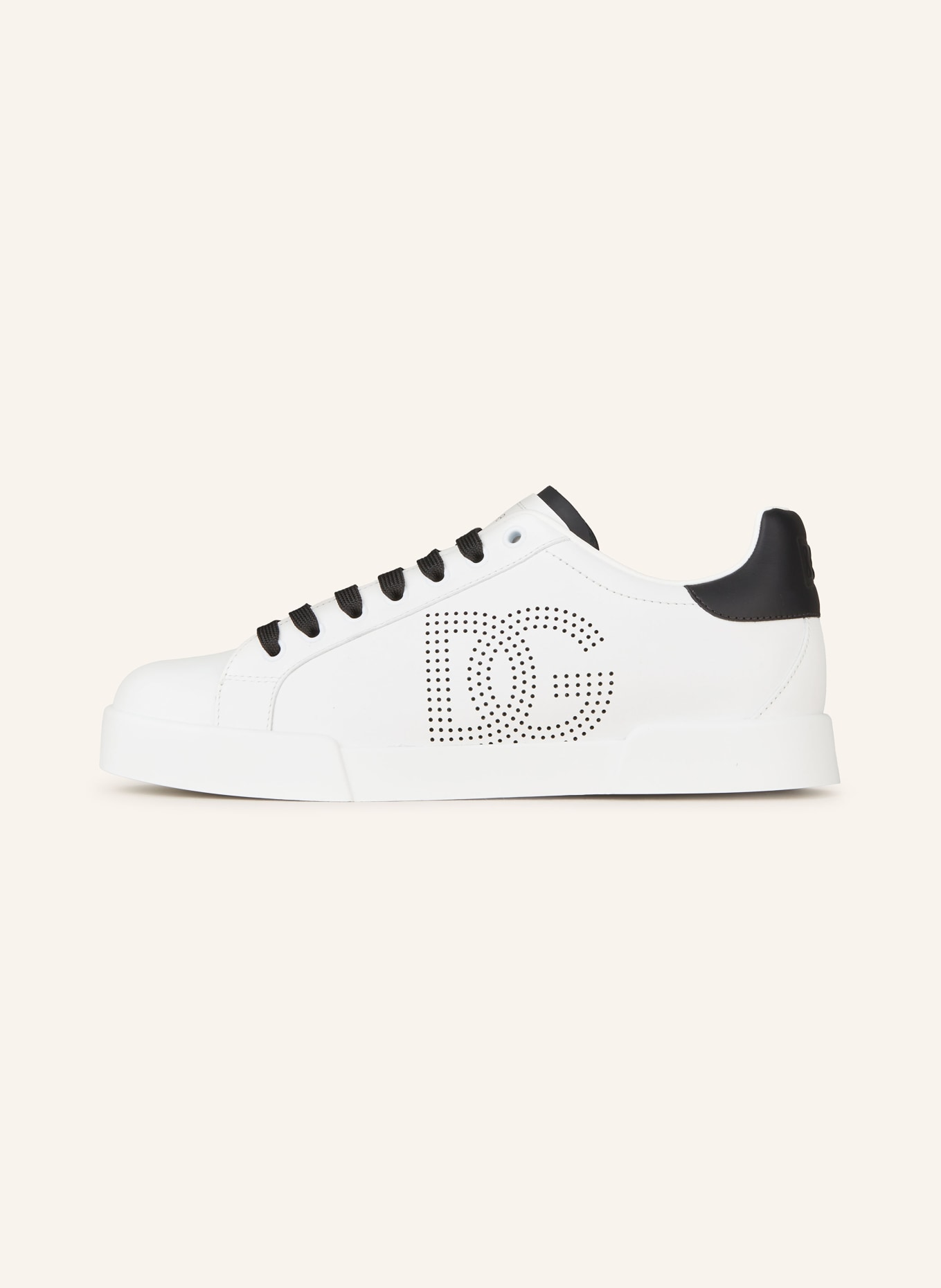 DOLCE & GABBANA Sneakersy: BÍLÁ / ČERNÁ