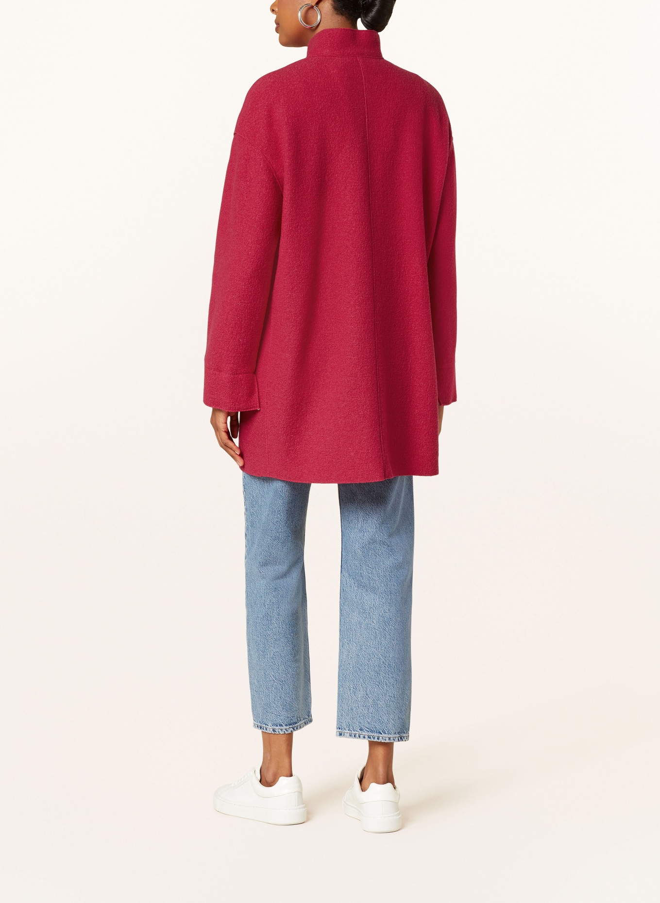 oui Wollmantel: PINK